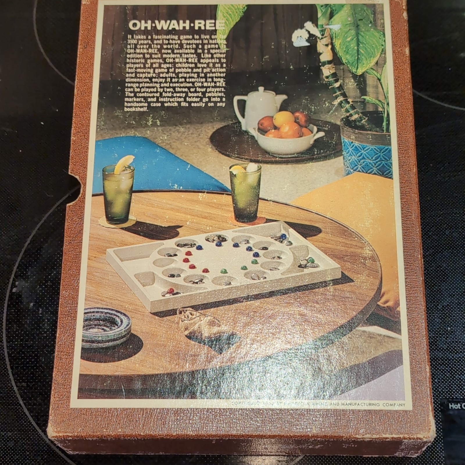3M Oh-Wah-Ree Bookshelf Game Strategy Board Game 2 Players Ages 8+ 1966