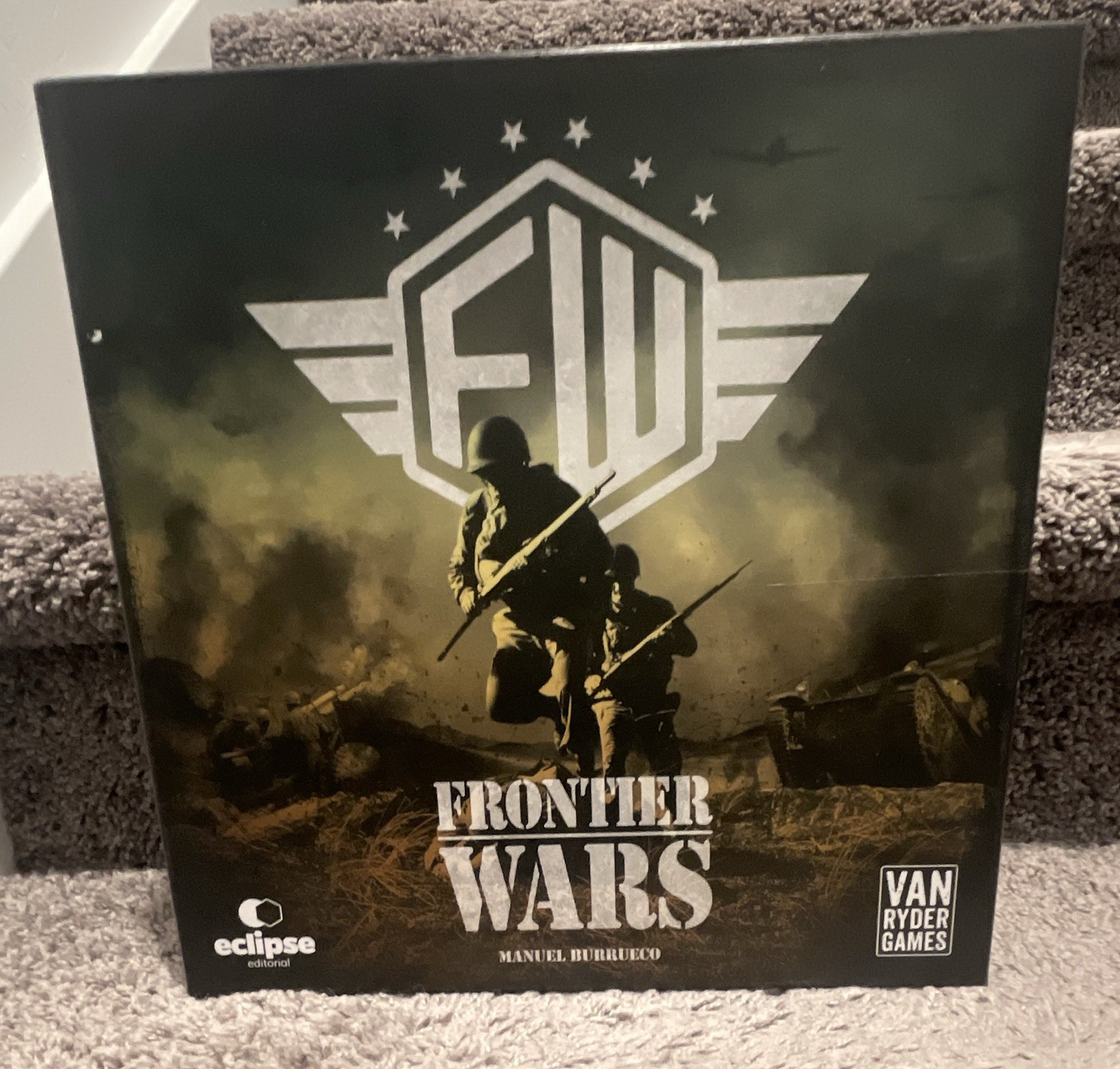Eclipse Editorial Frontier Wars War Theme Board Game Tabletop Game