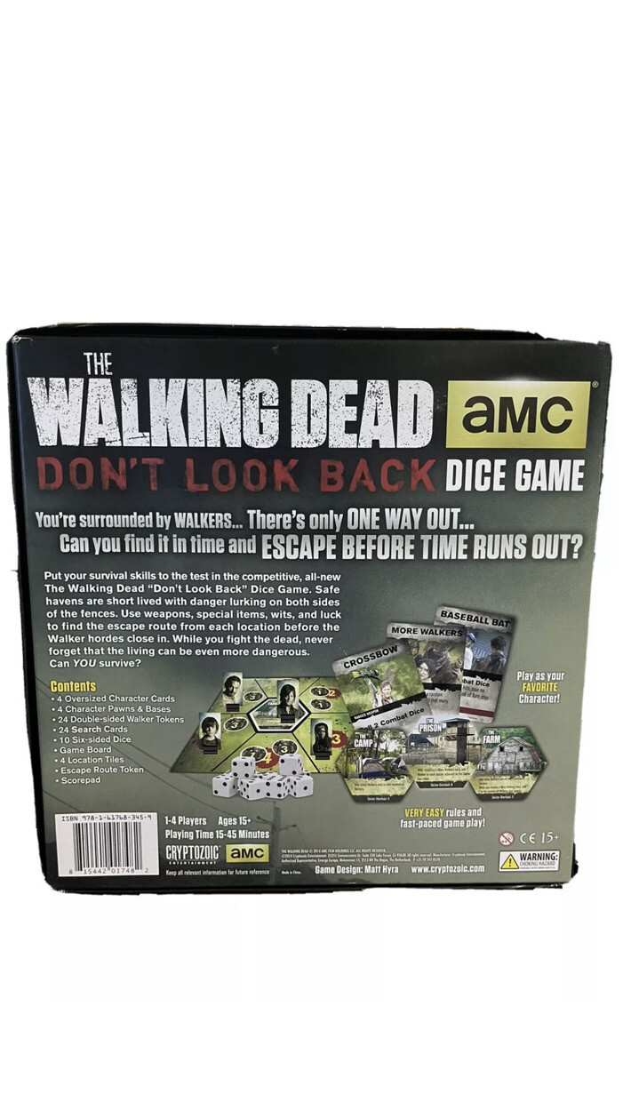 Cryptozoic The Walking Dead Walking Dead – Don’t Look Back SW Game