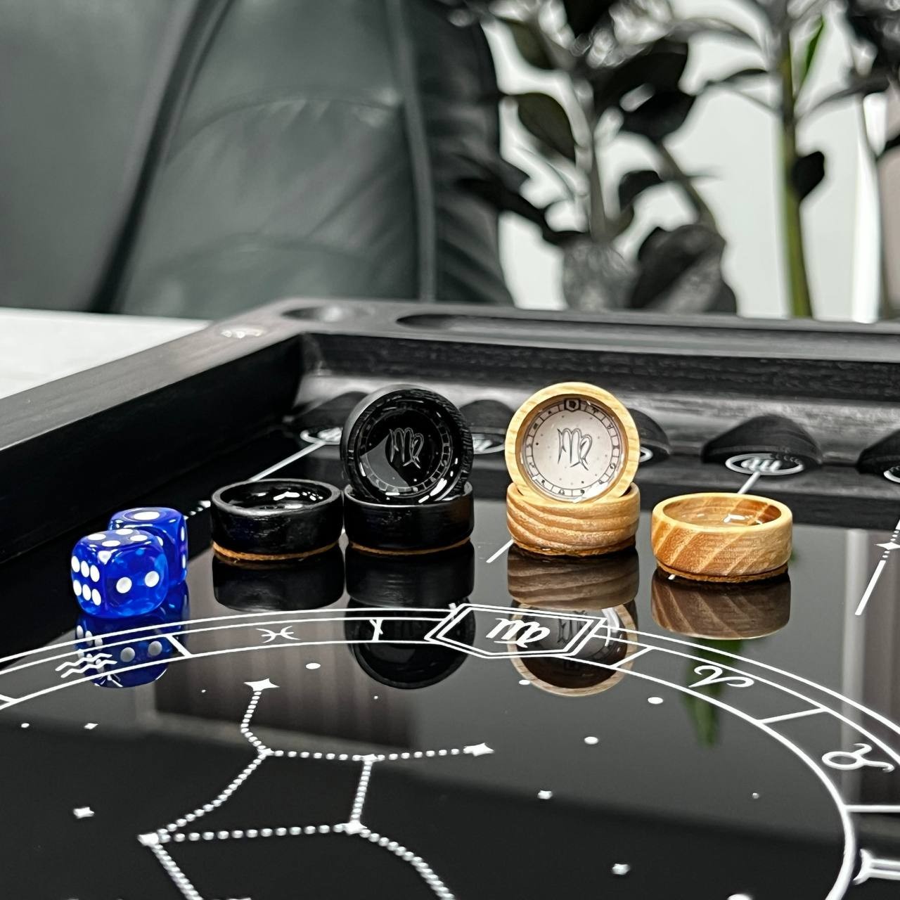 Exclusive Dominoes Set with Logo Toyota, Perfect Gift for Car Owner, Domino Game