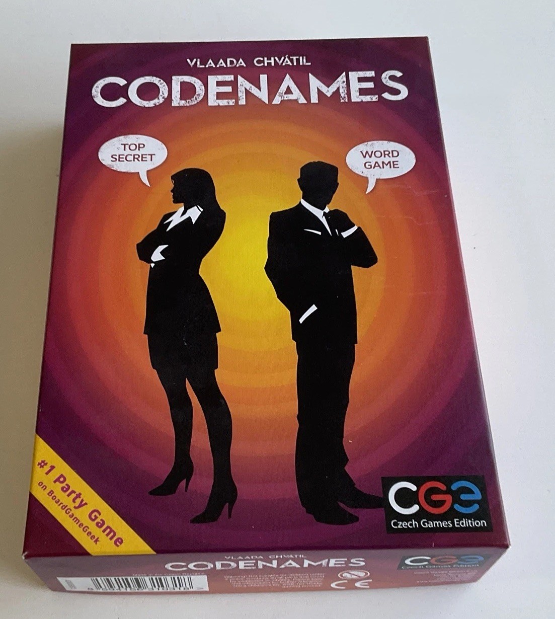 Czech Games Edition – Codenames Card Game COMPLETE
