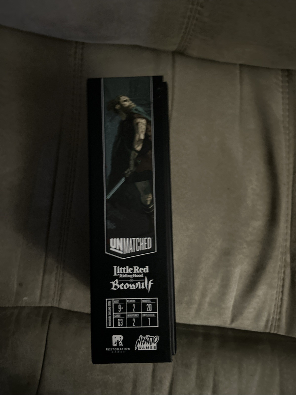 Unmatched: Little Red Riding Hood vs. Beowulf Board Game – Box Only