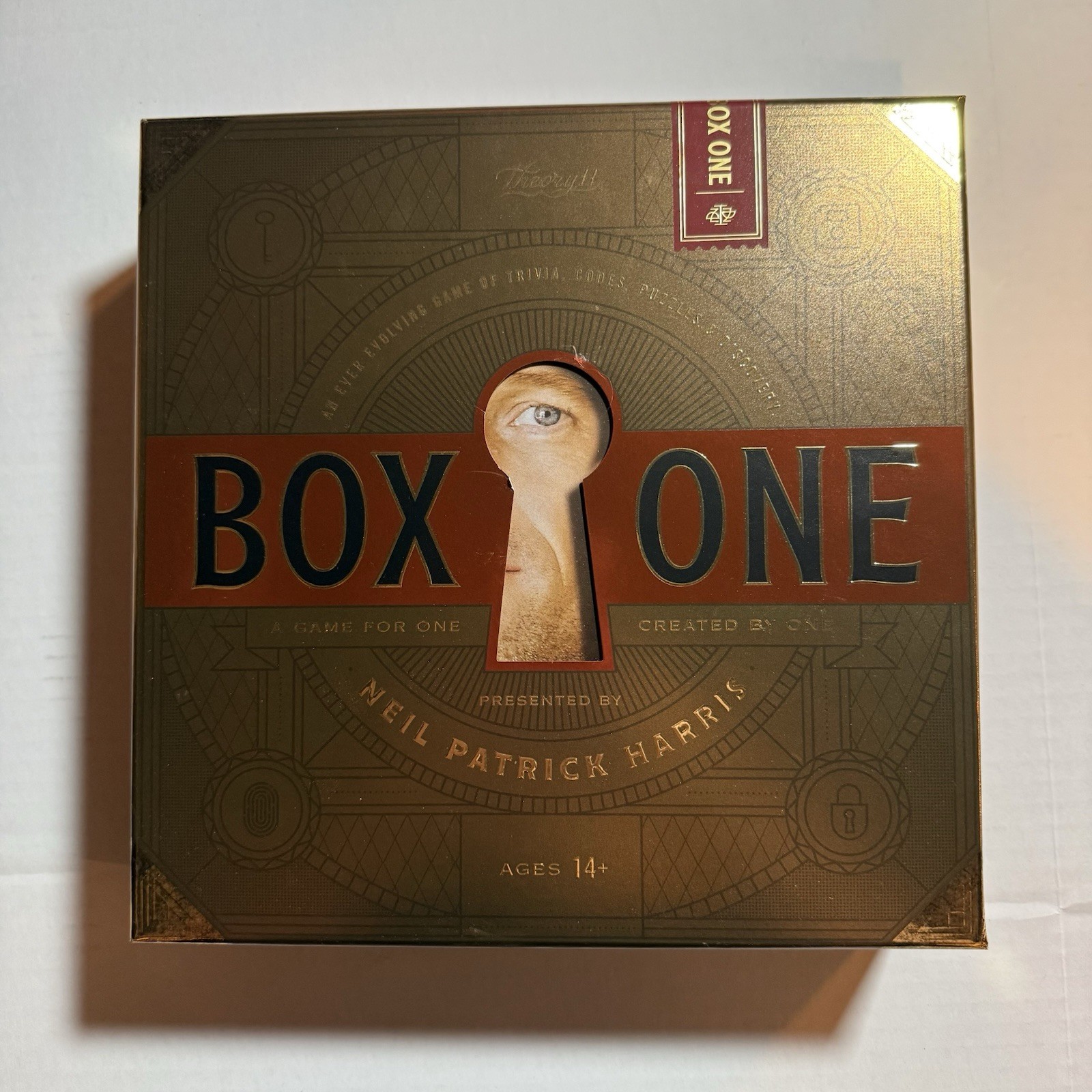 Theory11 Box One Single Player Card Game Trivia Puzzles & Codes Ages 14+