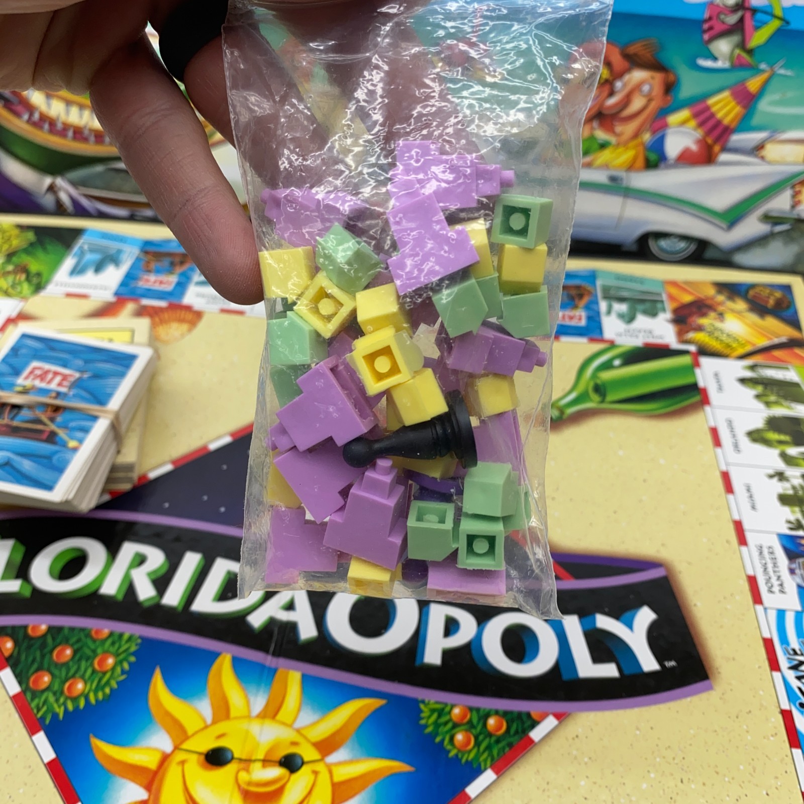 Vintage FloridaOpoly Board Game Sunshine State 1997