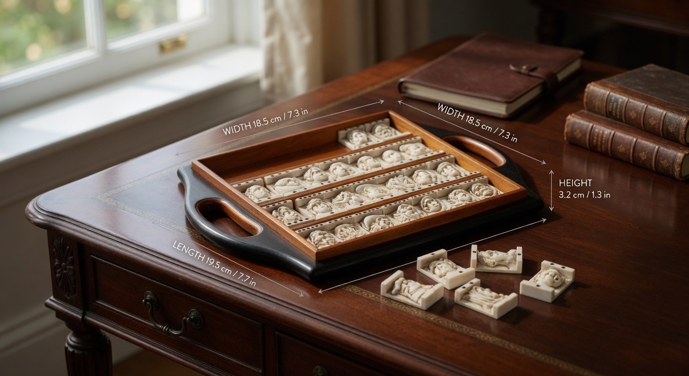 Authentic Dutch Renaissance Domino Game – GR001F