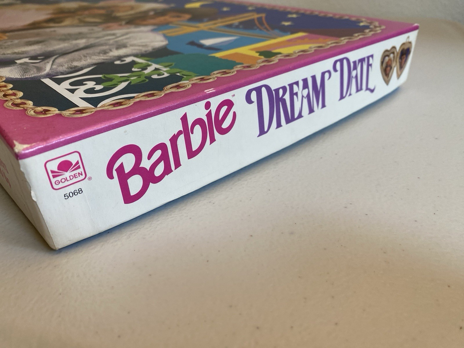 COMPLETE Barbie Dream Date Board Game 1992 Golden Ken Dolls
