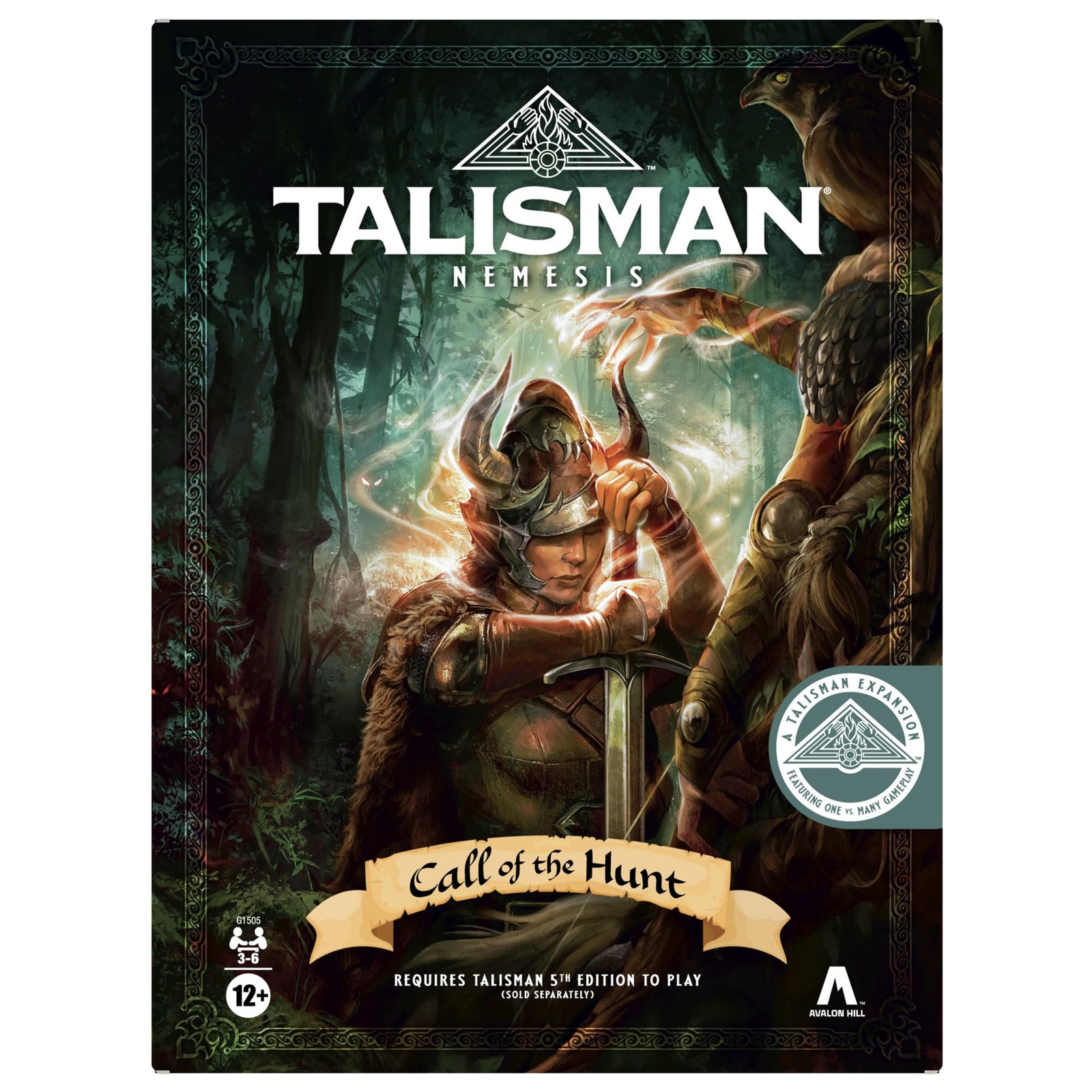 Avalon Hill Talisman Nemesis: Call of The Hunt Expansion Pack – Adventure Strate