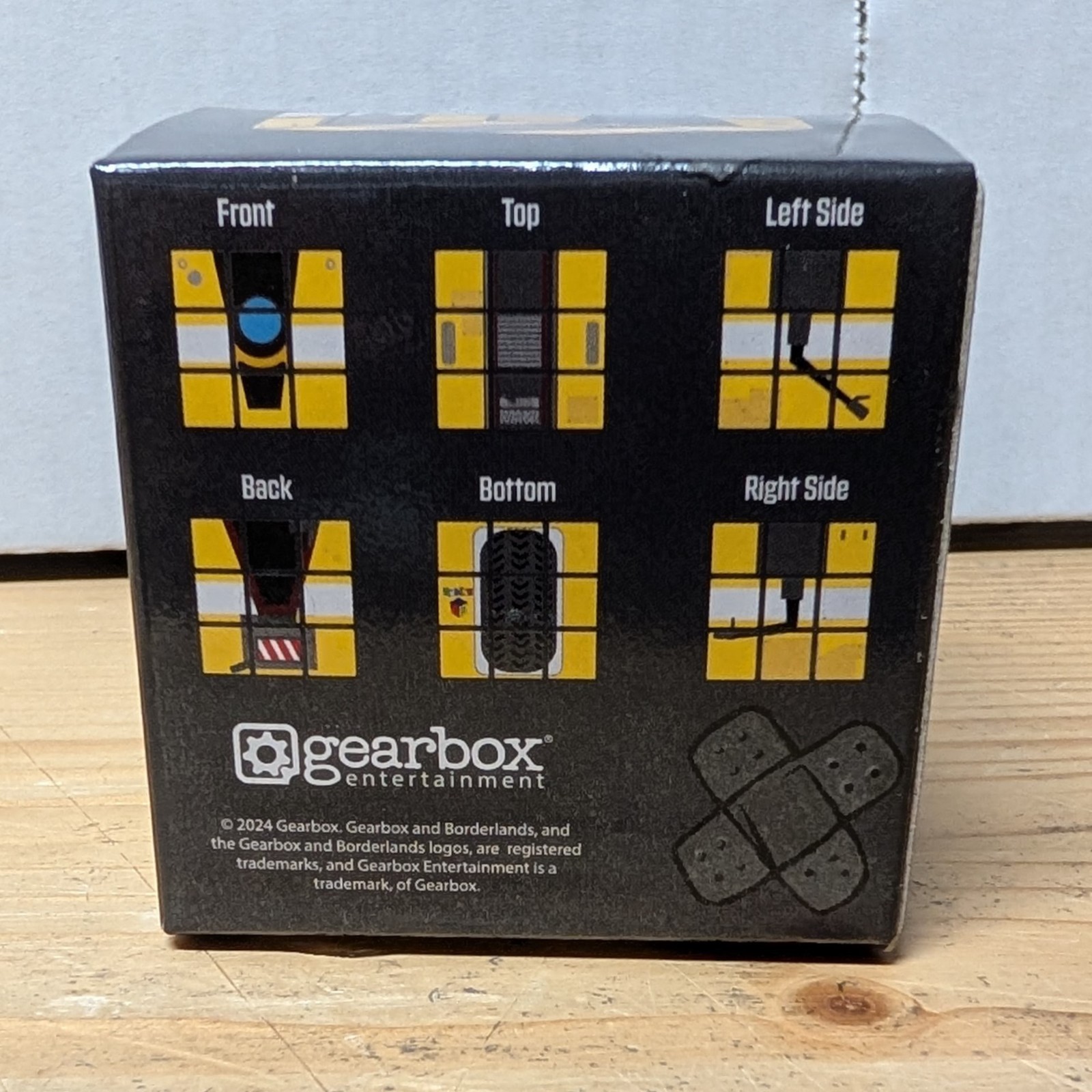 Rubiks Cube BORDERLANDS Claptrap Magic Cube Original Rubiks License Magic Cube