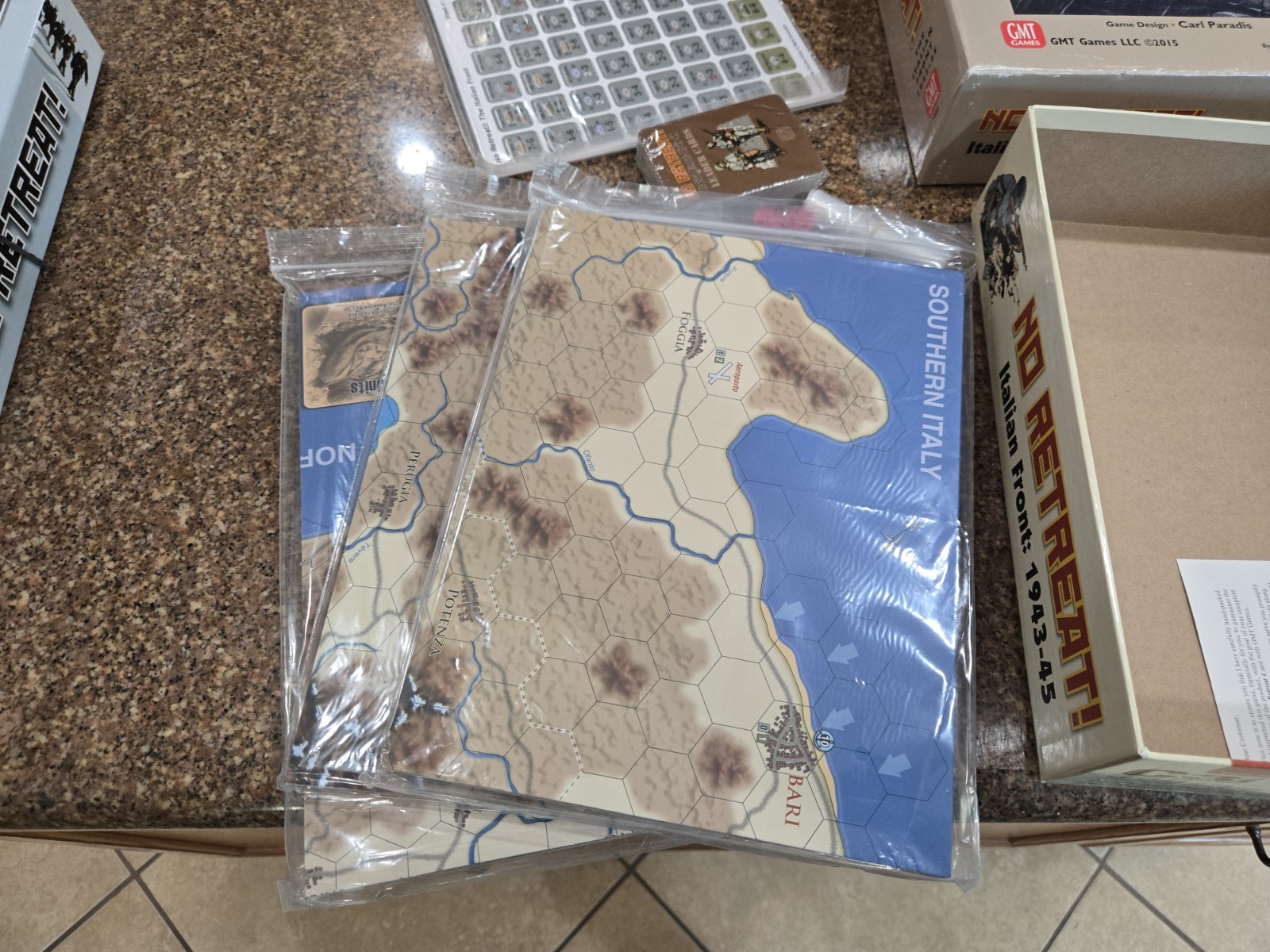 No Retreat Italian Front: 1943-45 GMT Games 1503 Unpunched