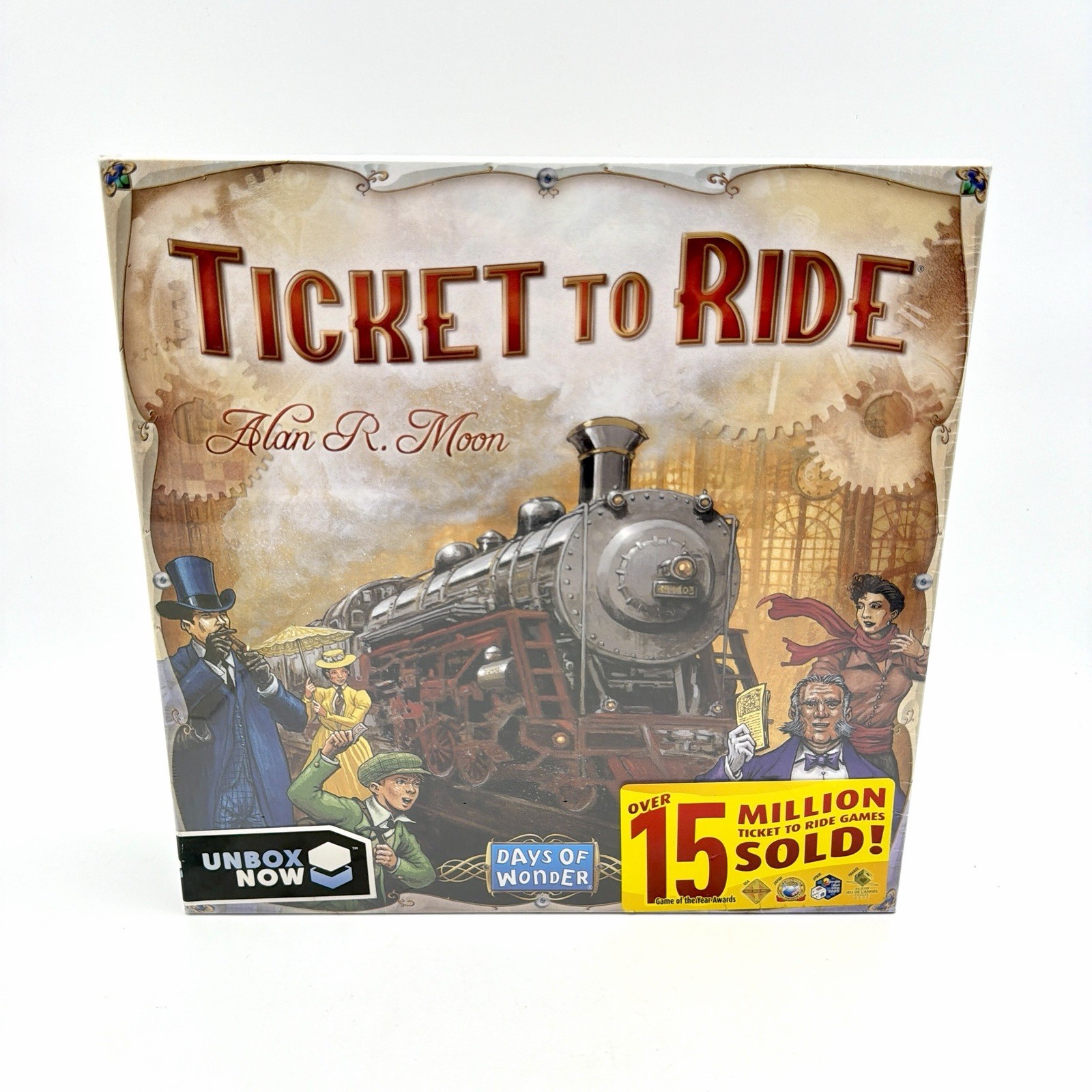 Ticket To Ride Board Game (Alan R. Moon) Days of Wonder Board Game NEW & SEALED