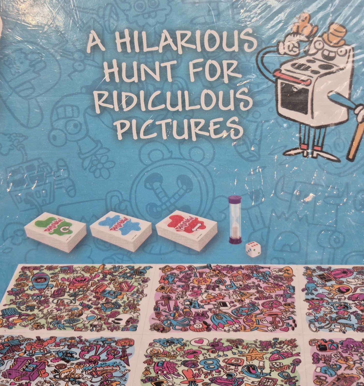 Hasbro PICTUREKA Wacky Picture Hunt Game 2+ Players Ages 6+ New Sealed 2021