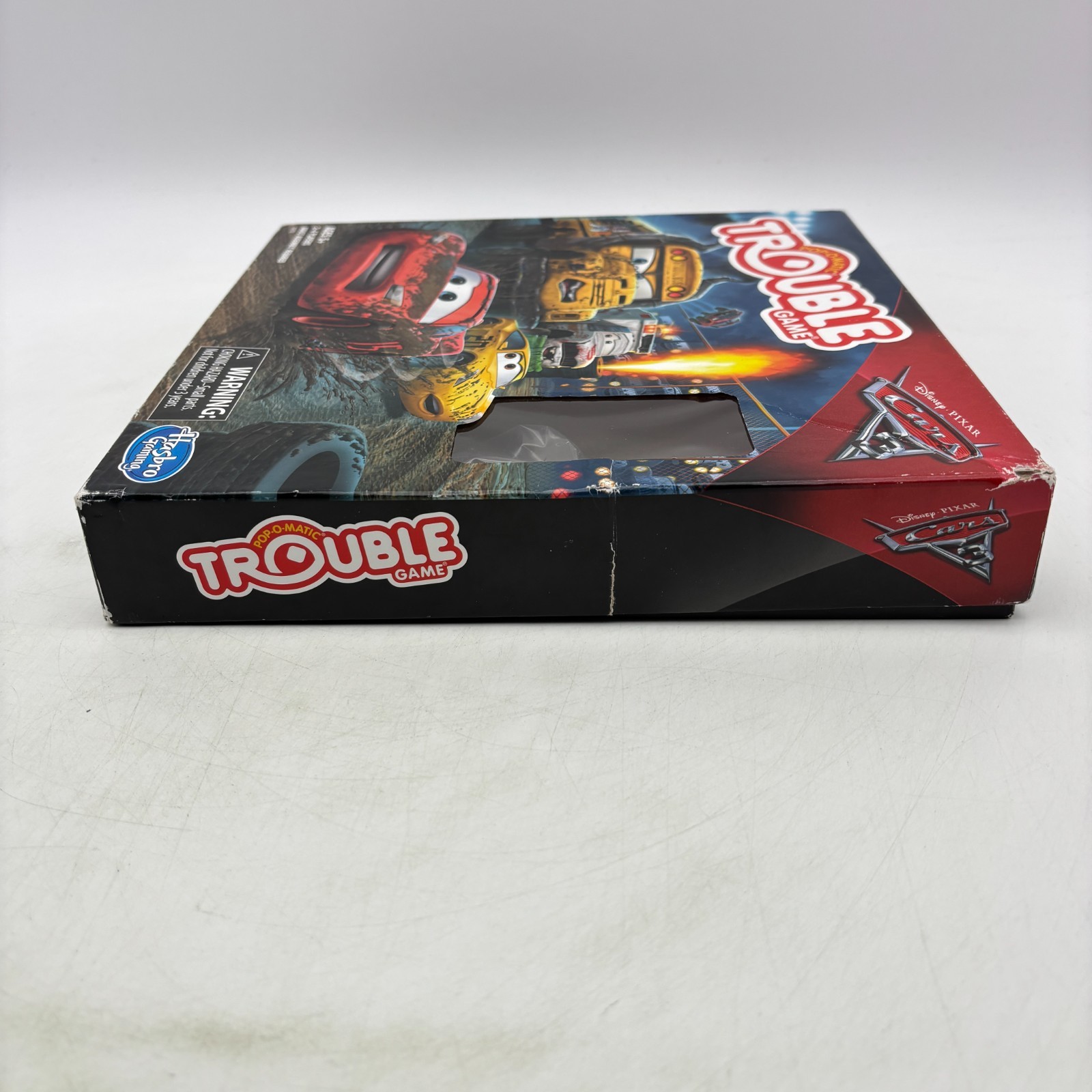 Disney Pixar Cars 3 Trouble Game COMPLETE Hasbro Gaming 2016 Pop O Matic Race