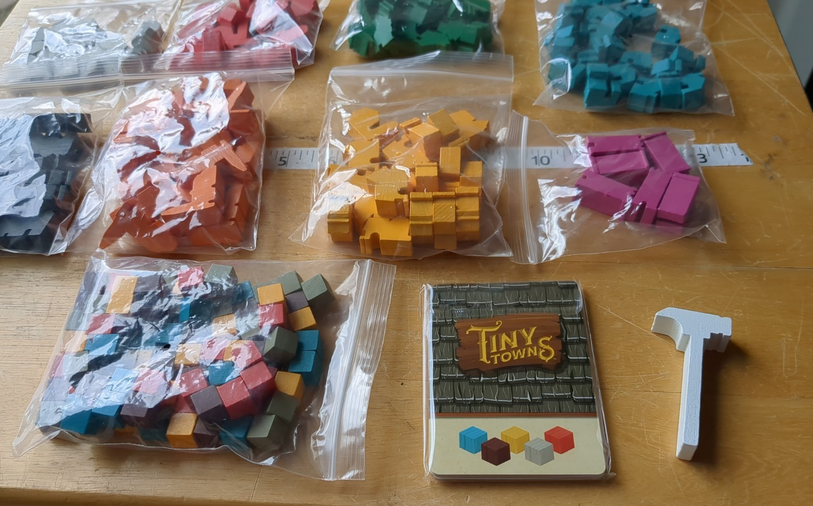 Tiny Towns Board Game, AEG Peter McPherson, 2019 Complete