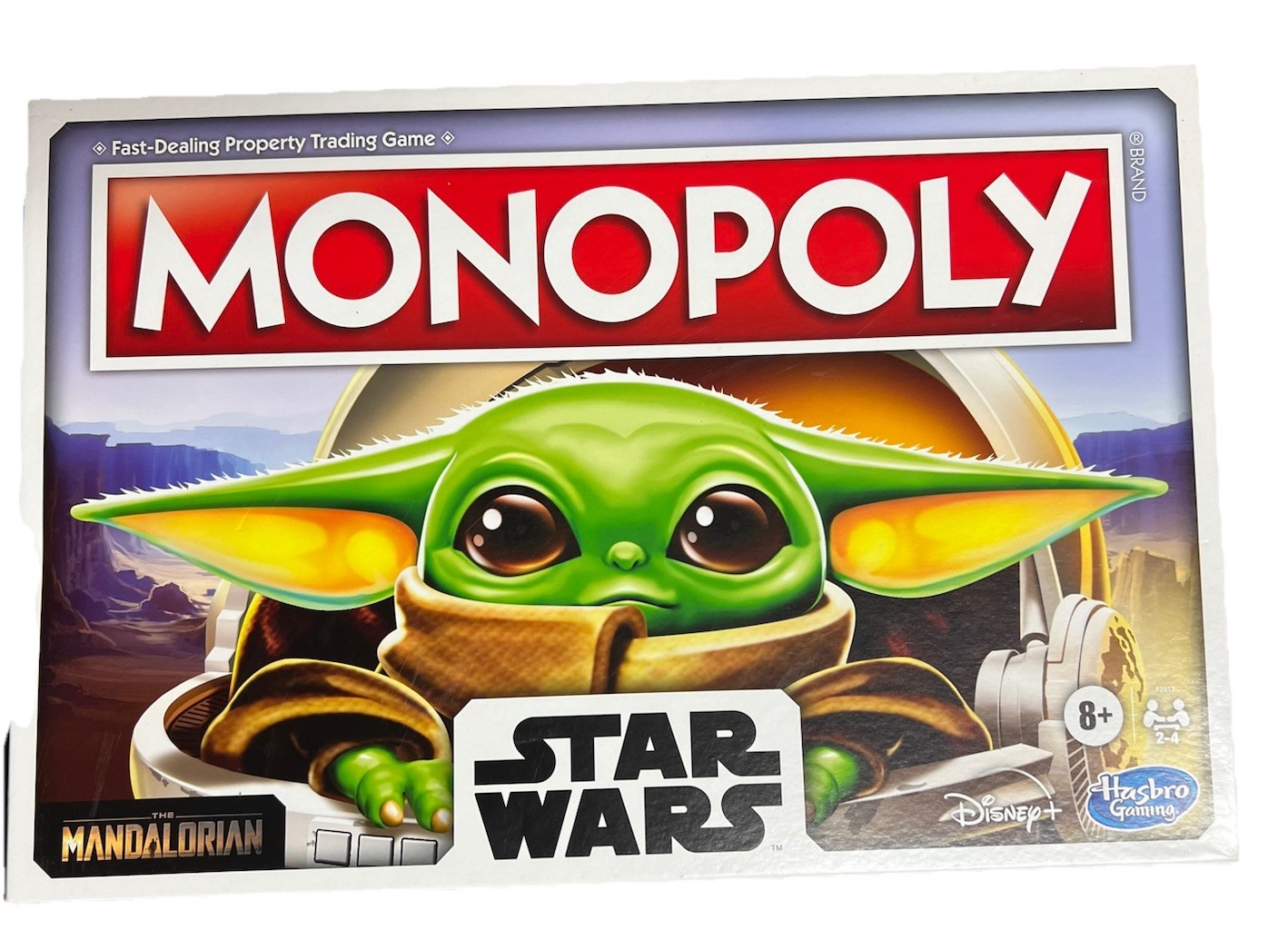 Hasbro Star Wars Mandalorian Monopoly Board Game Baby Yoda Grogu