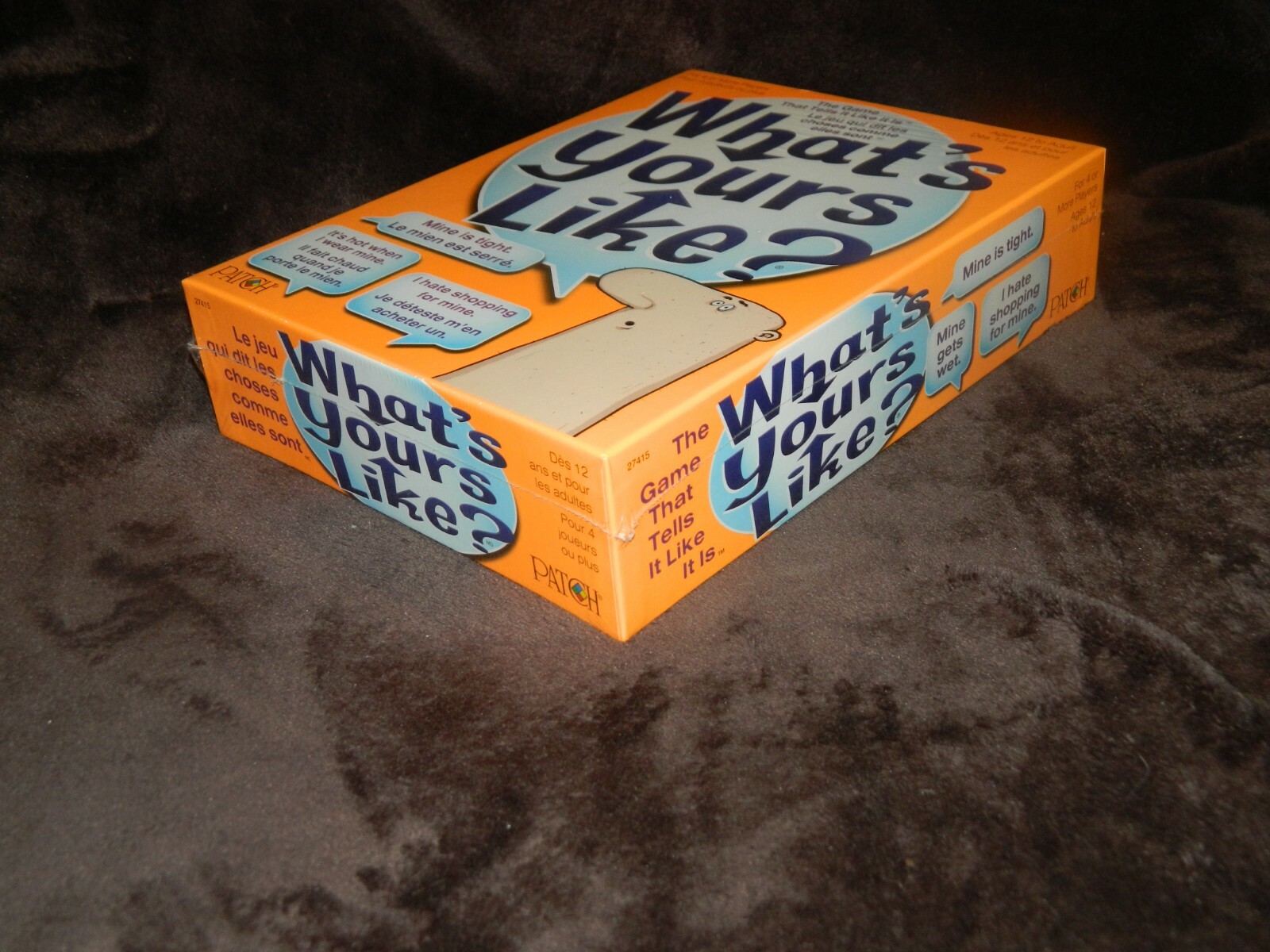 Patch What’s Yours Like? Board Game NEW