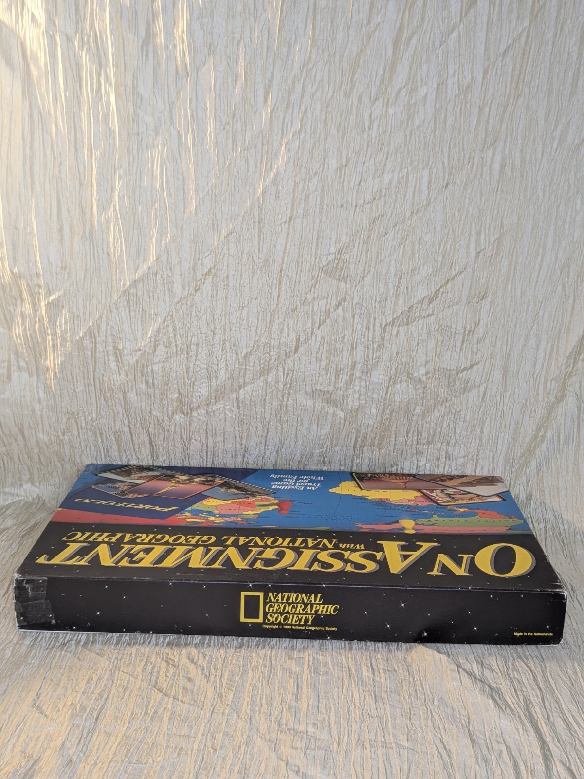 On Assignment with National Geographic Board Game Complete 1990 Vintage Game Fun