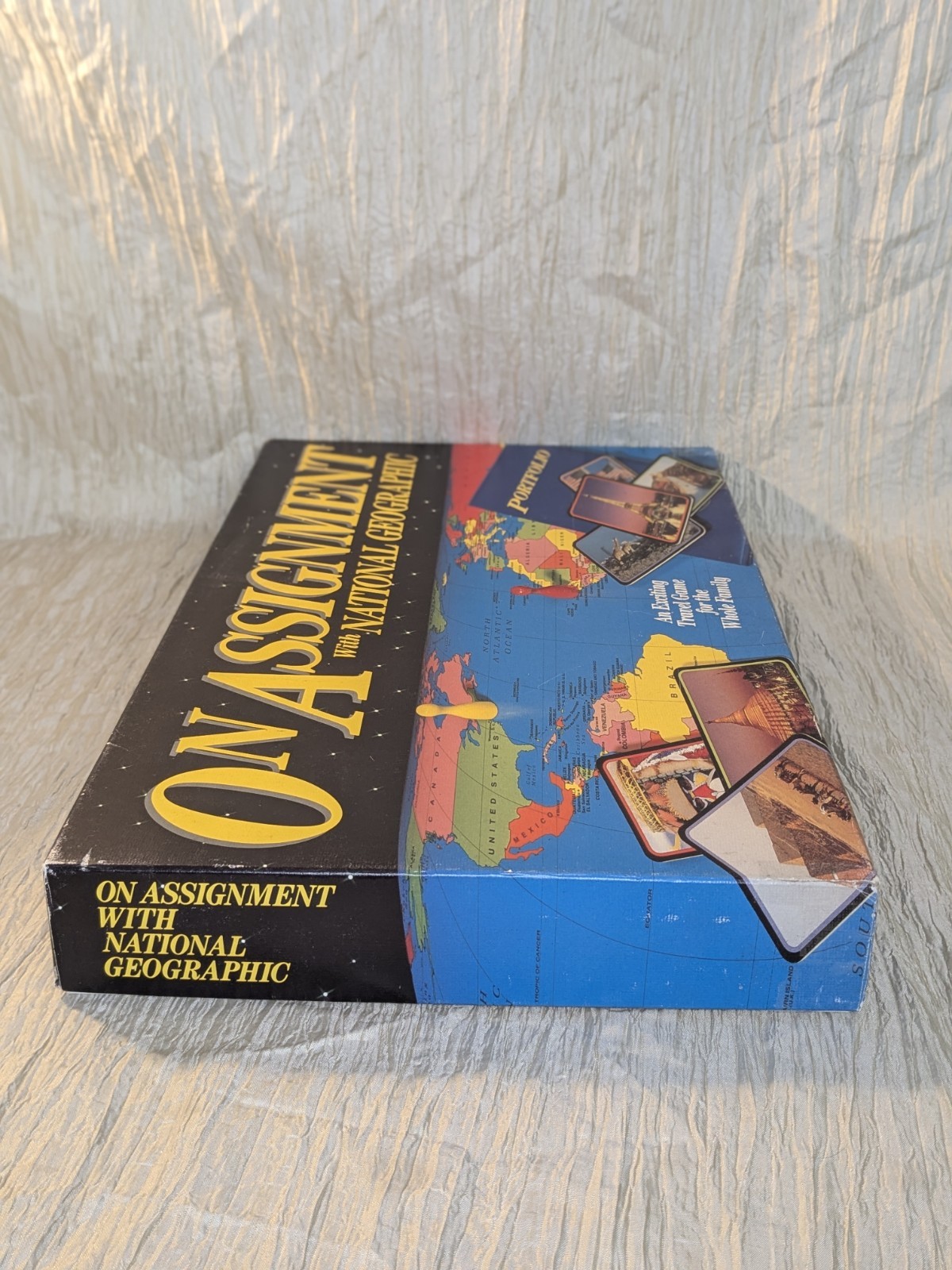 On Assignment with National Geographic Board Game Complete 1990 Vintage Game Fun