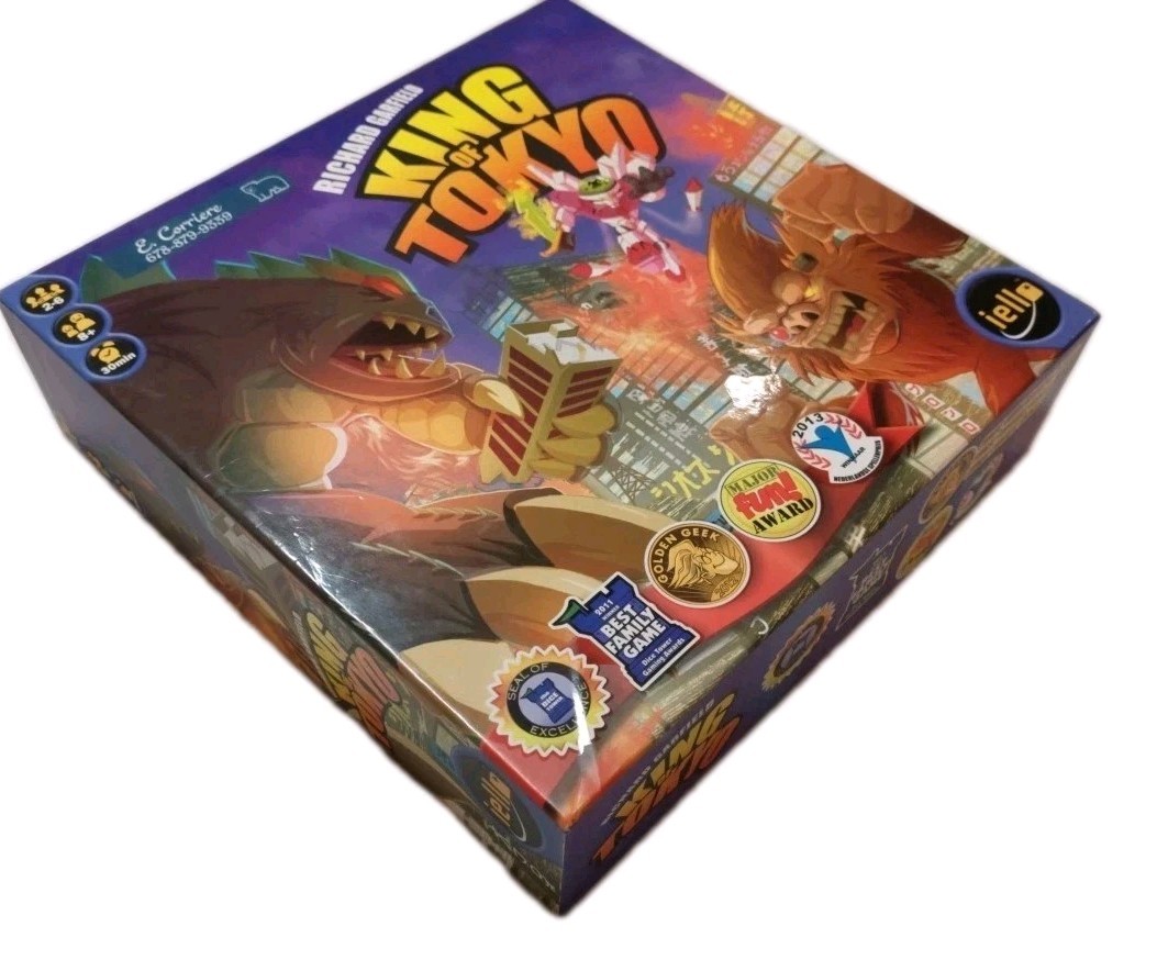 King of Tokyo Board Game Richard Garfield Complete Open Box