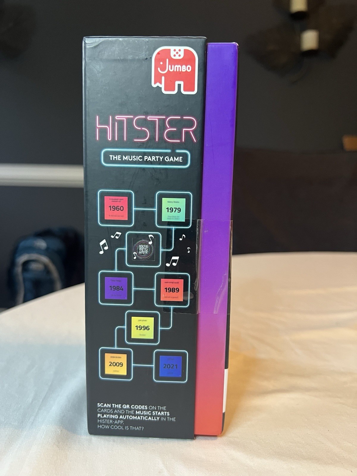 HITSTER Music Party Game Jumbo 2024 New Sealed 308 Cards Spotify App