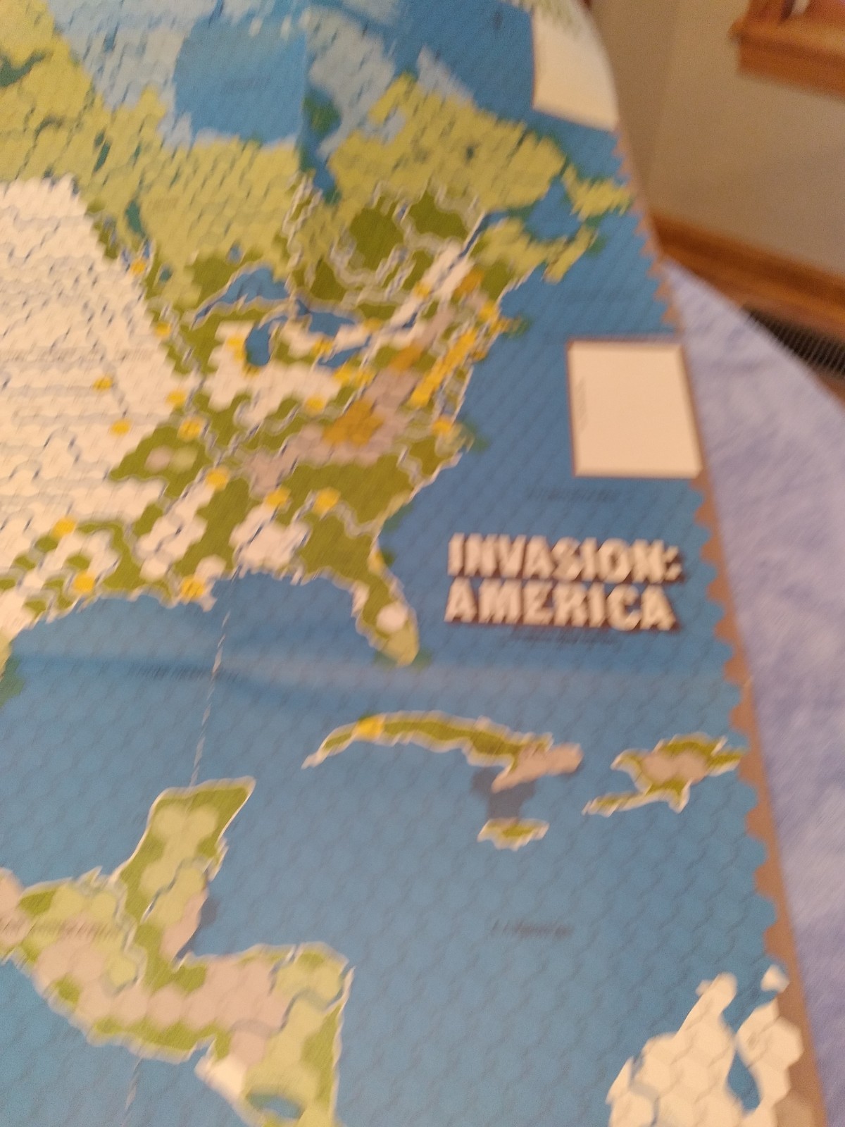 SPI 1976 Invasion America Game Death Throes Of The Superpower Punched READ DESC