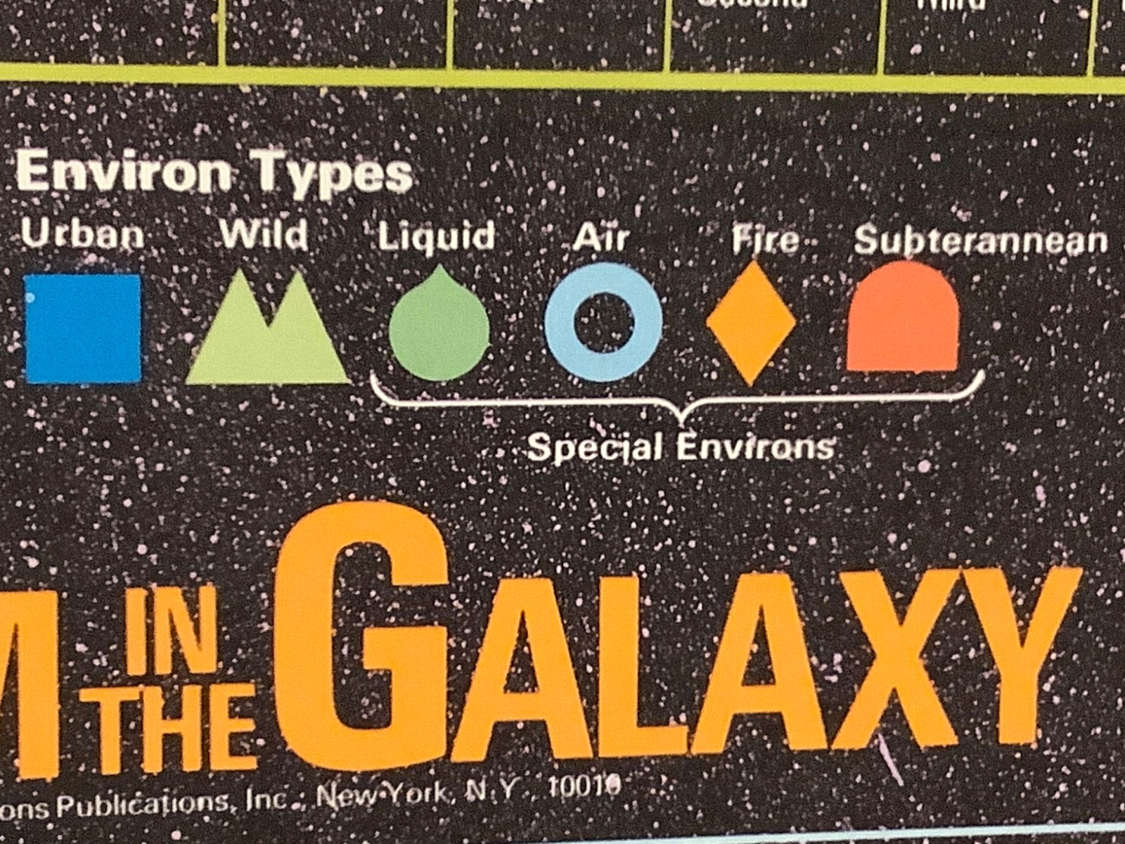 Freedom in the GALAXY PINK MAP Edition Unpunched SPI 1979