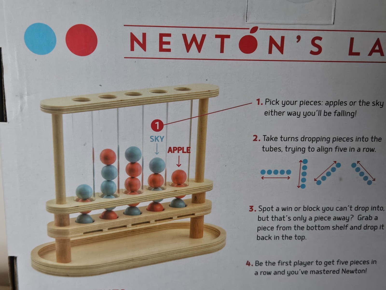 Newton brain workshop game 8+ years old 2 players game