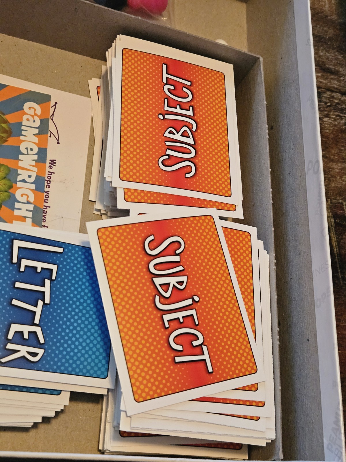 Last Word Board Game Buffalo Ages 14 and Up Complete