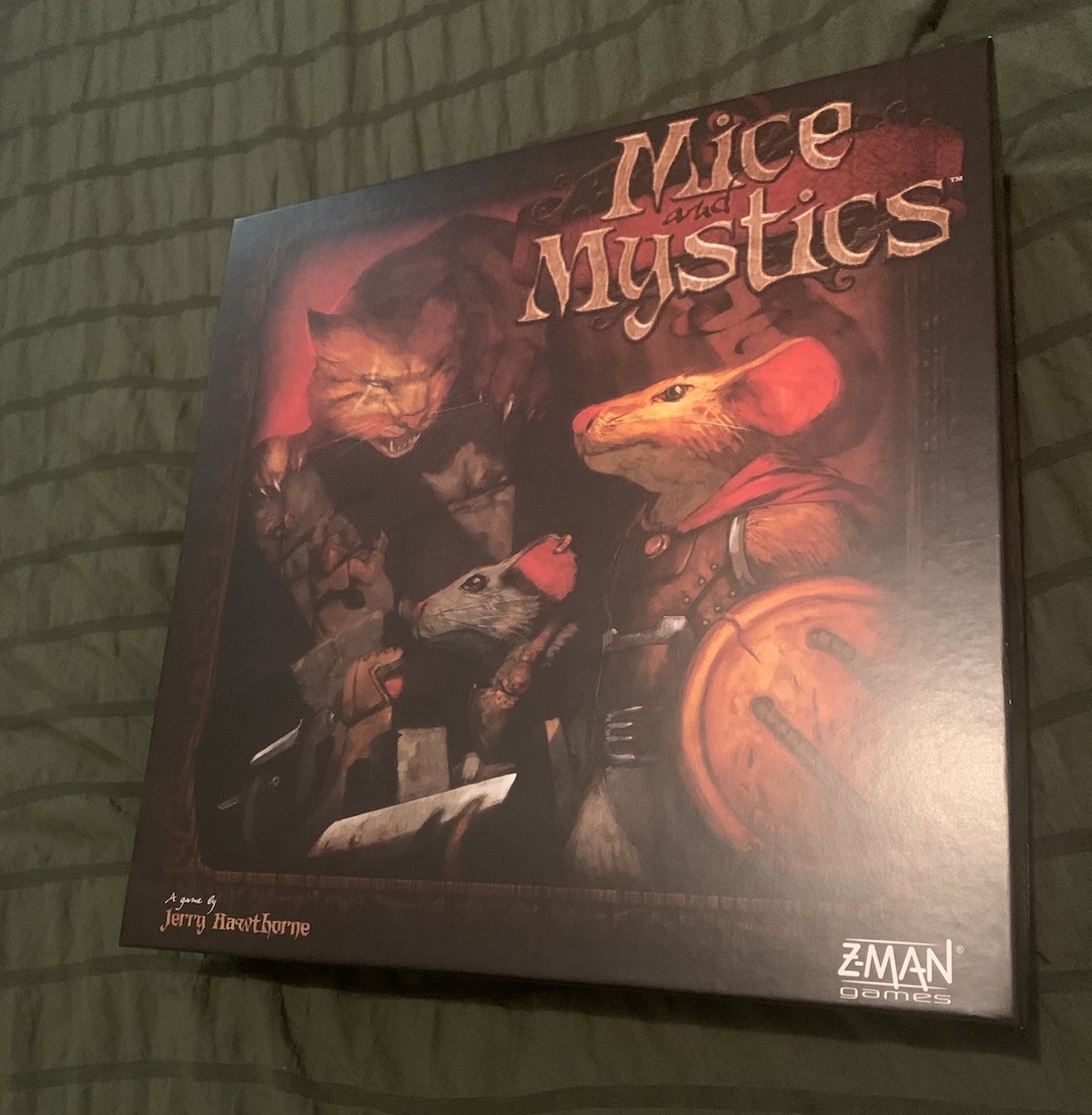 Z-Man Games Mice and Mystics Fantasy Board Game, 1+ Players, 8+