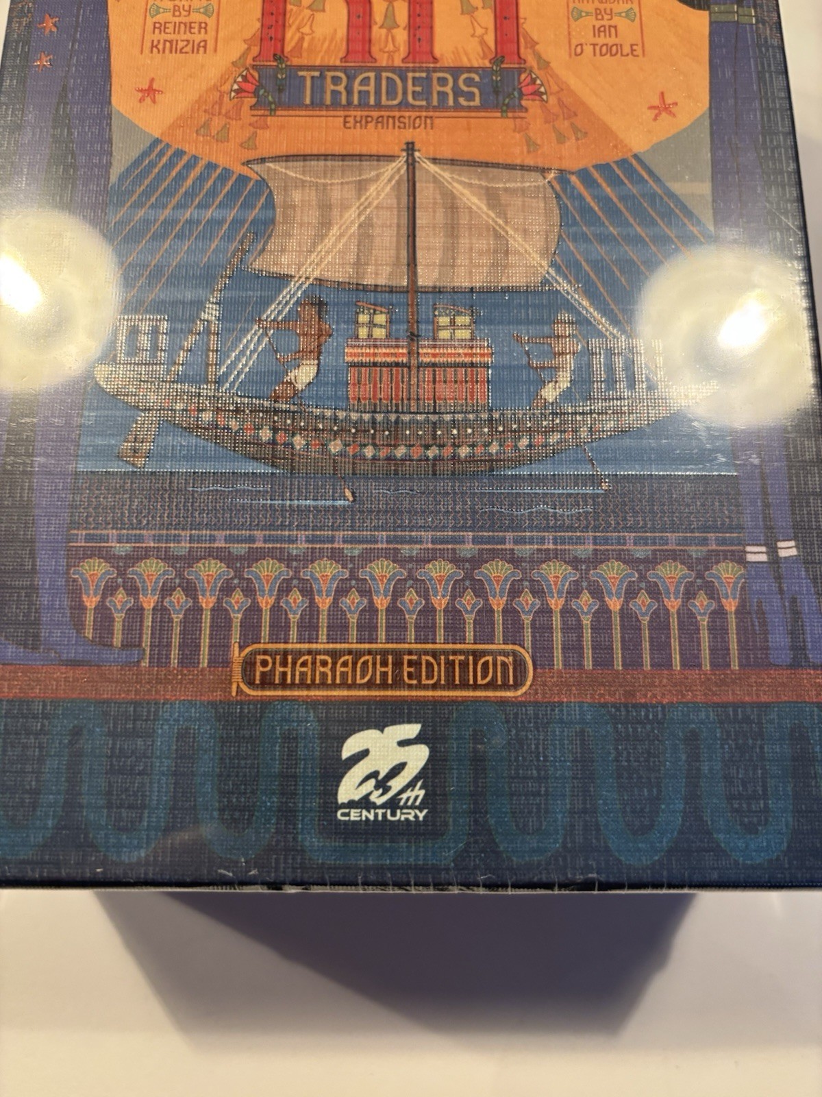 RA Deluxe Pharaoh Edition & Trader Expansion Set sealed