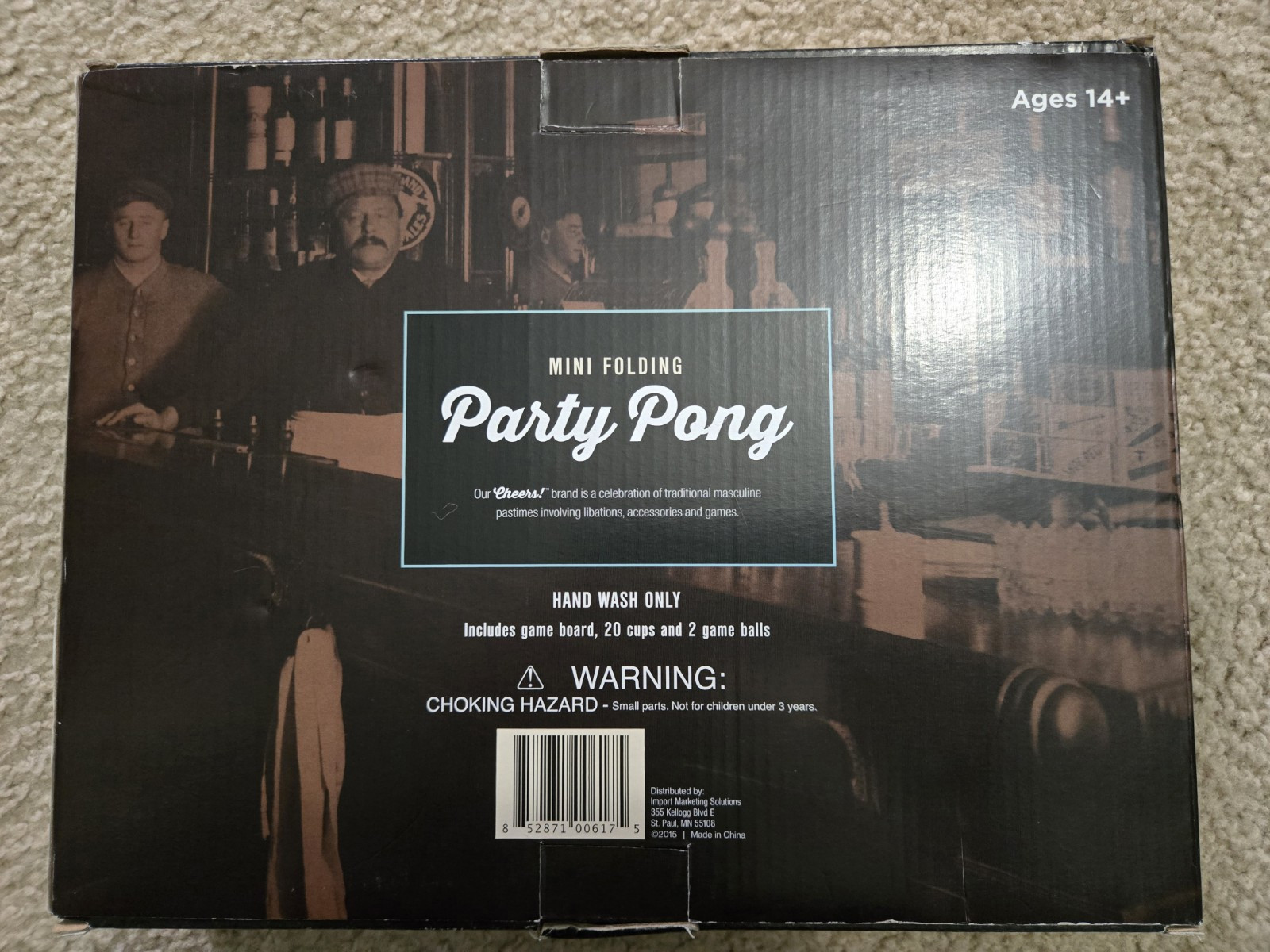 Mini Folding Party Pong, Shot Pong, Beer, Liquor, Portable