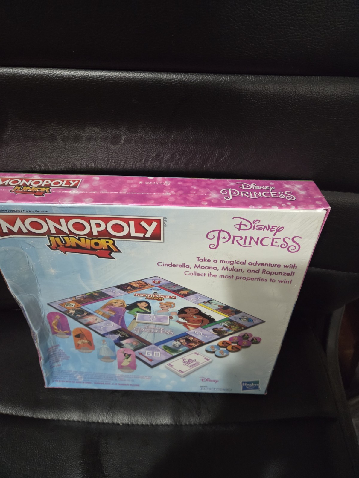 MONOPOLY Junior: Disney Princess Edition Board Game for Kids Ages 5 and Up *NEW!