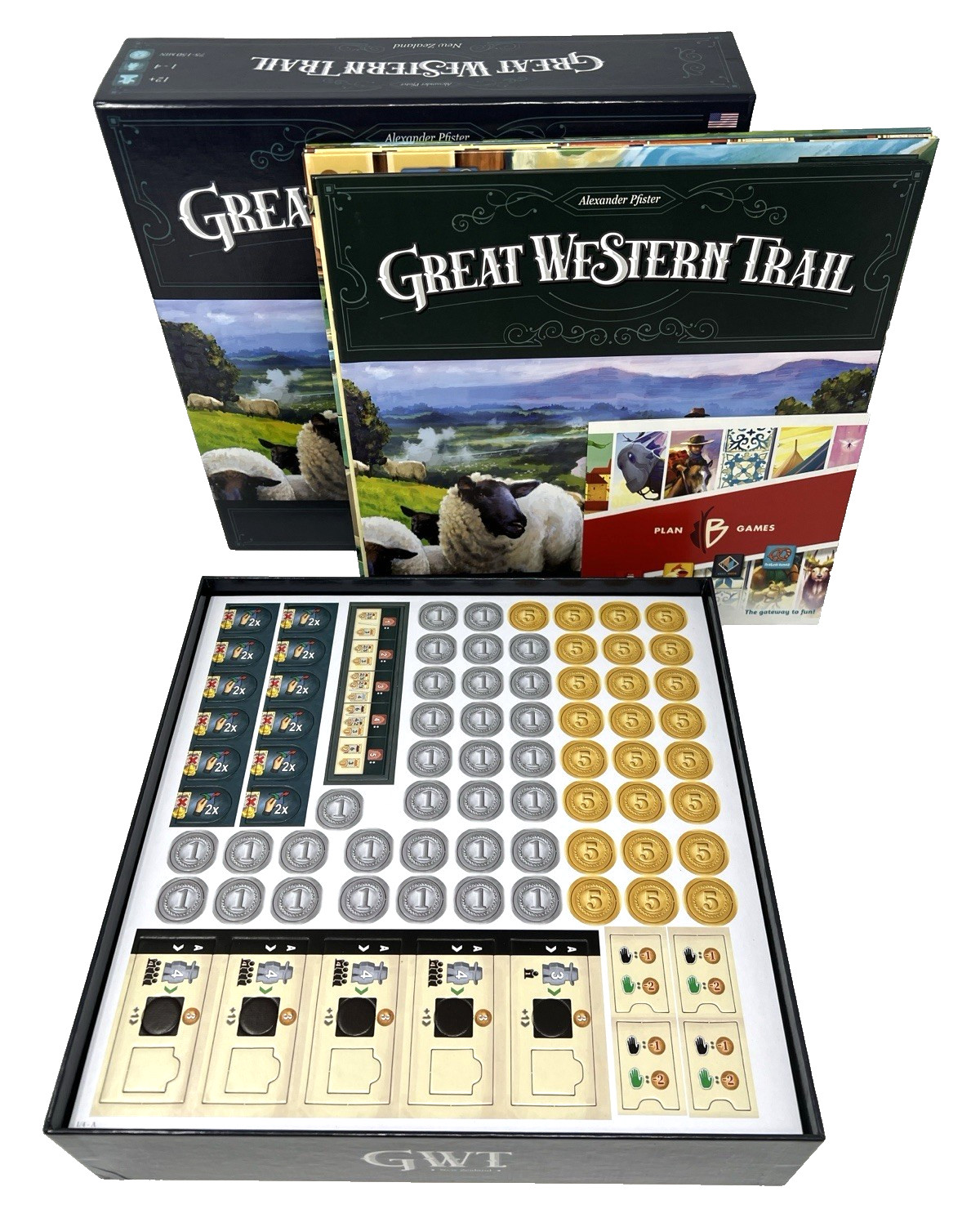 Great Western Trail: New Zealand – Excellent Condition – Unpunched