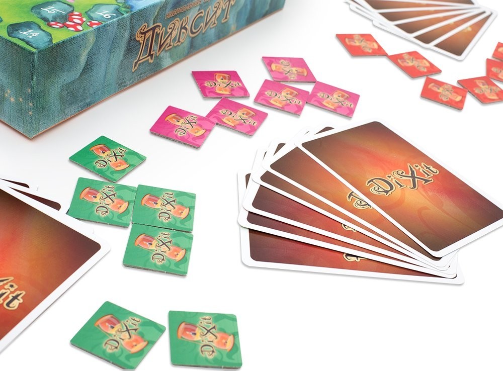 new sealed Диксит DIXIT Russian version storytelling board game Libellud Ages 8+