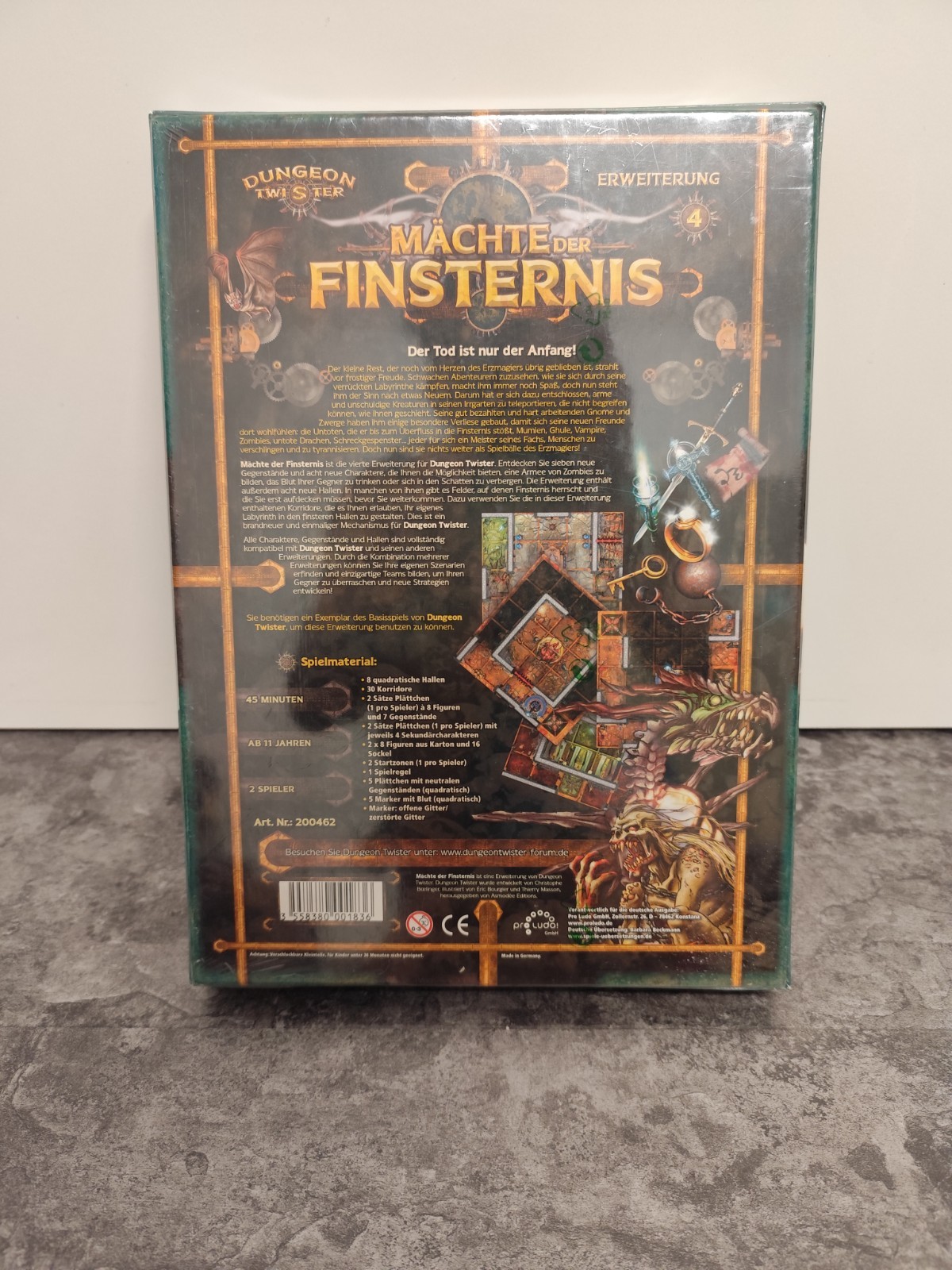 Dungeon Twister The Forces of Darkness 4. Extension – Ludically Publisher