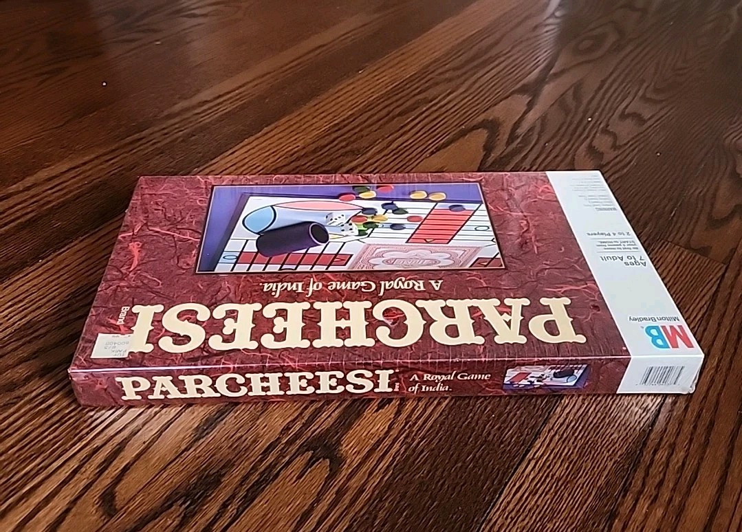 NEW Vintage 1989 Milton Bradley PARCHEESI Board Game 4037 SEALED