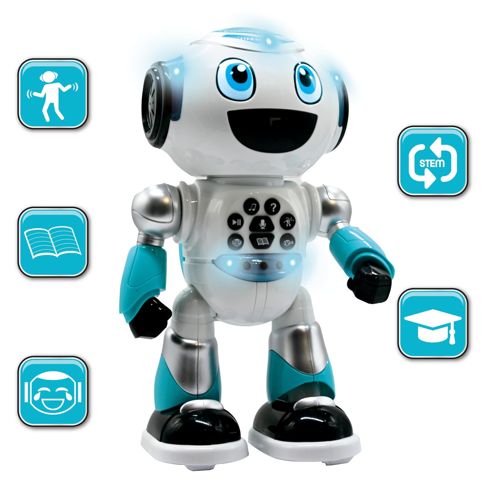 Remote Control Robot Interactive Educational Toy Walks Dances ROB28EN LEXiBOOK