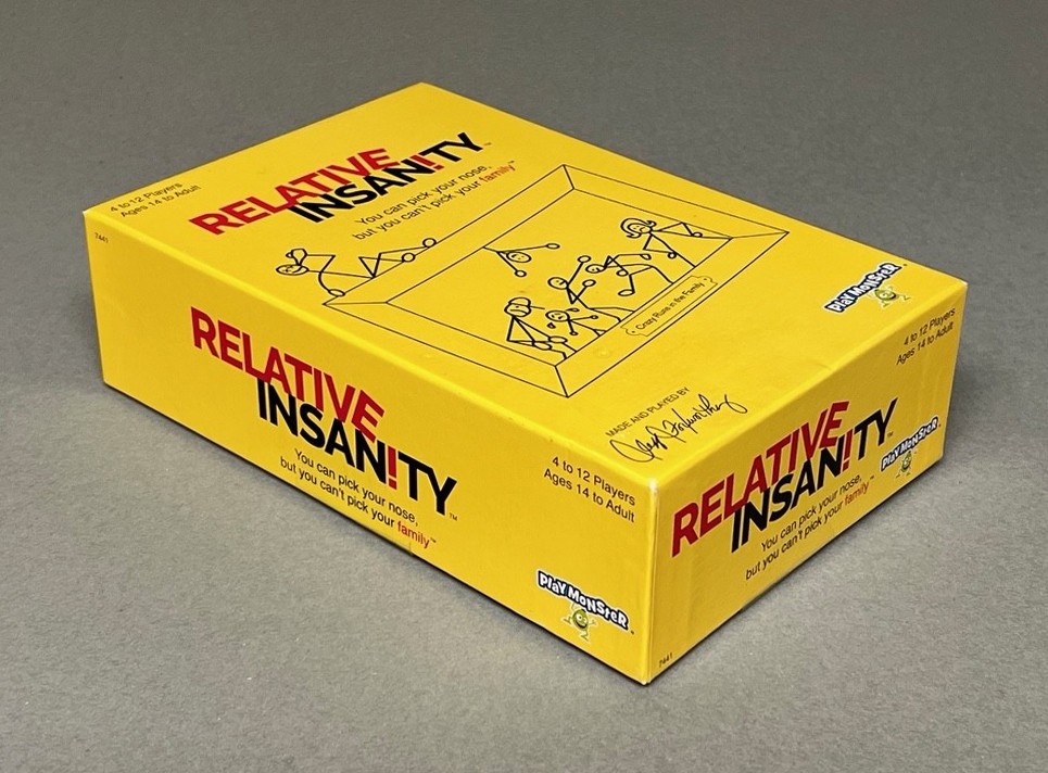 RELATIVE INSANITY Family Party Game SEALED Created by Jeff Foxworthy PLAYMONSTER