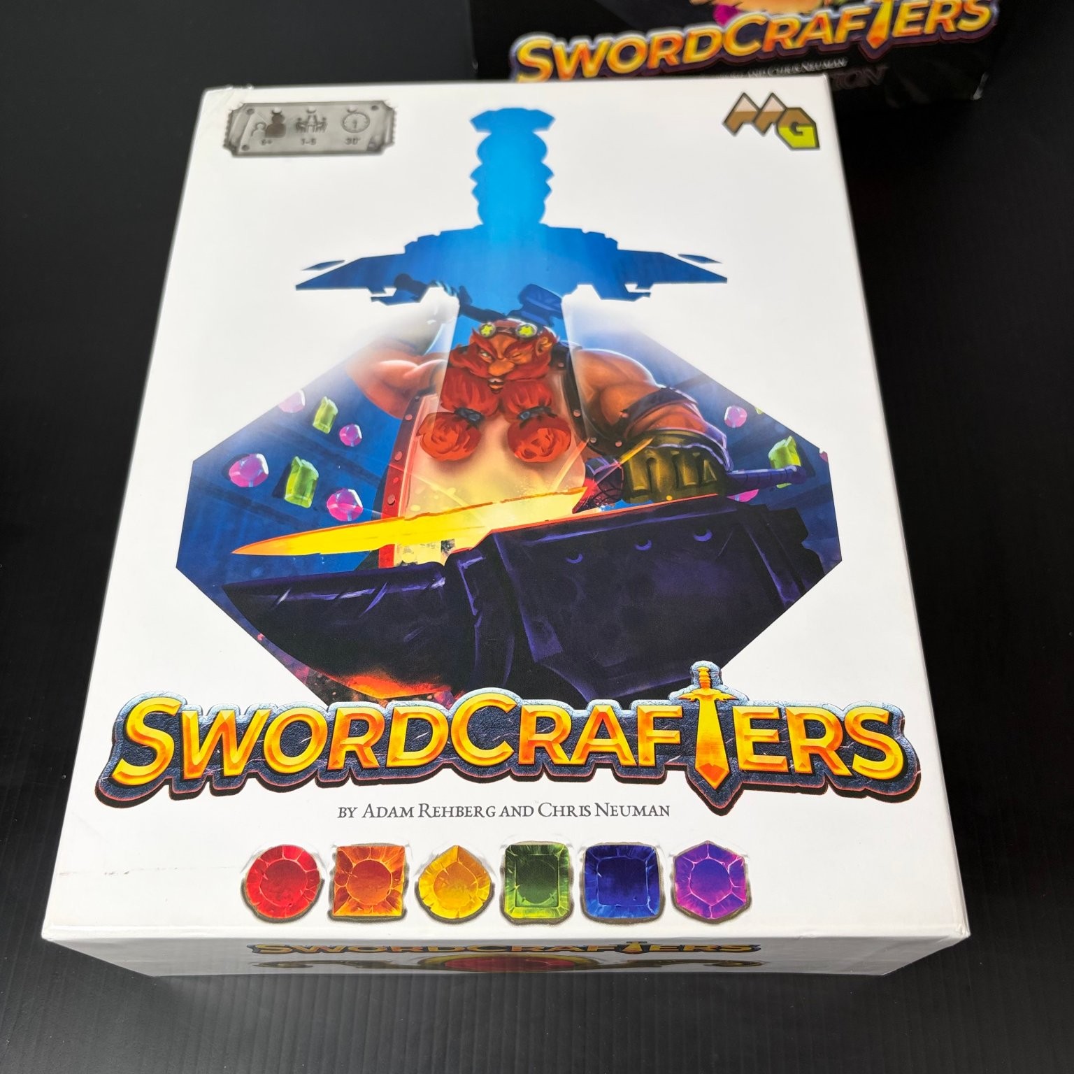 Swordcrafters Expanded Edition Board Game 1-5 Players Ages 13+ Complete