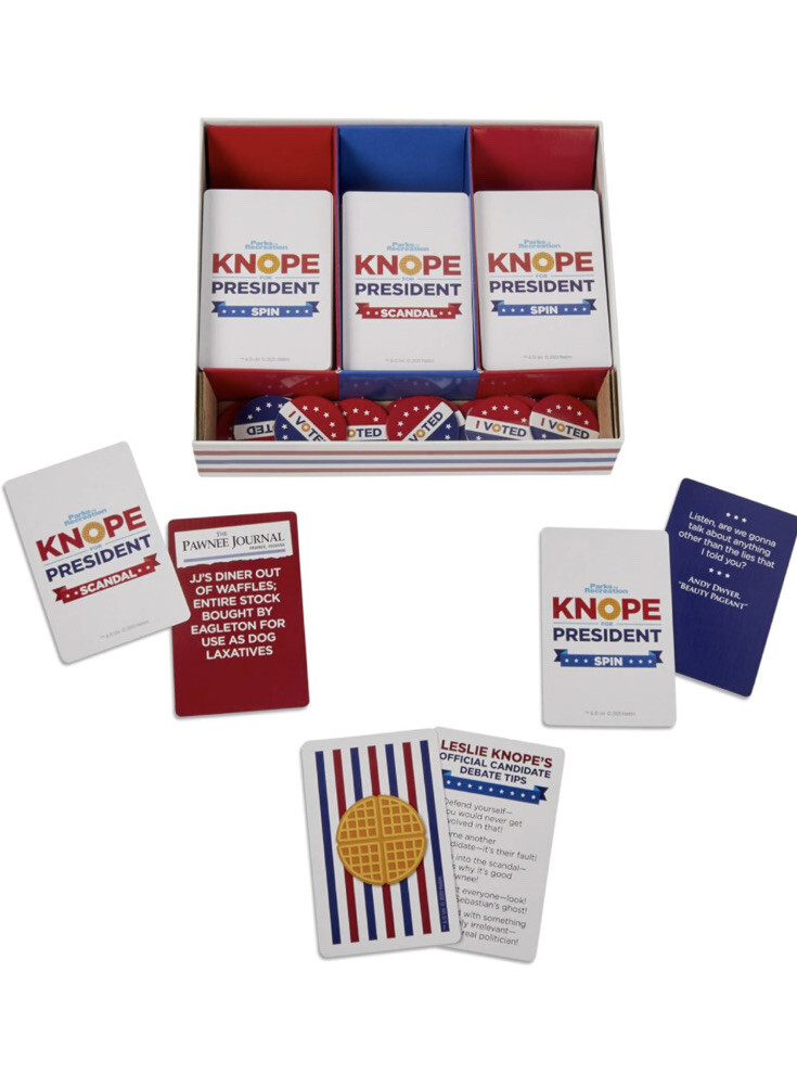 Knope For President Party Card Game for Ages 14 and Up NBC Parks & Recreation