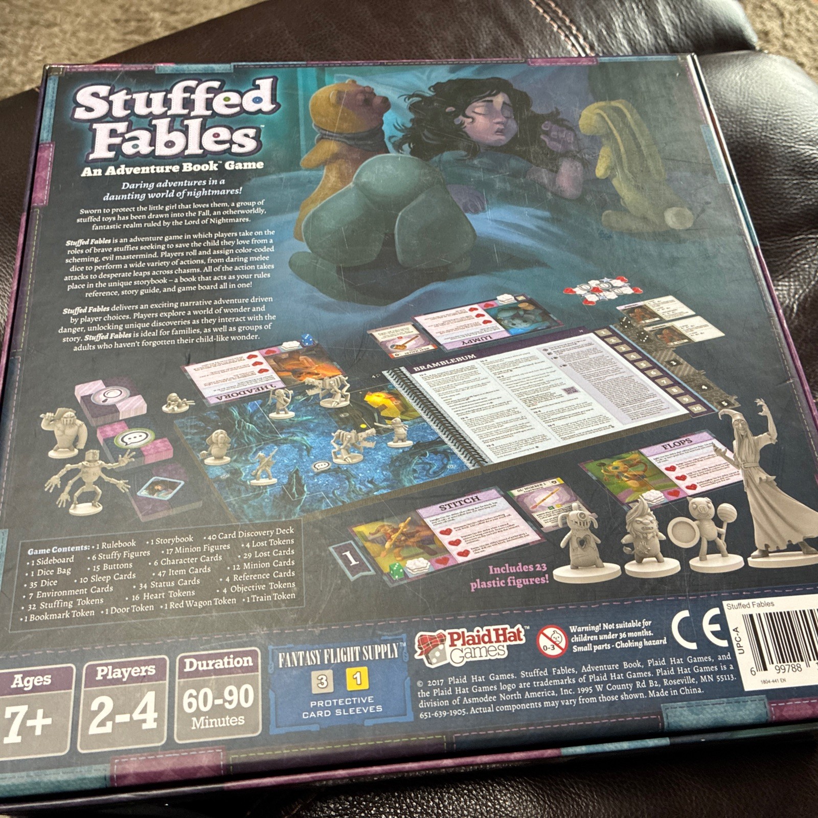 Stuffed Fables Board Game by Plaid Hat Games 2017 – 99+% Complete