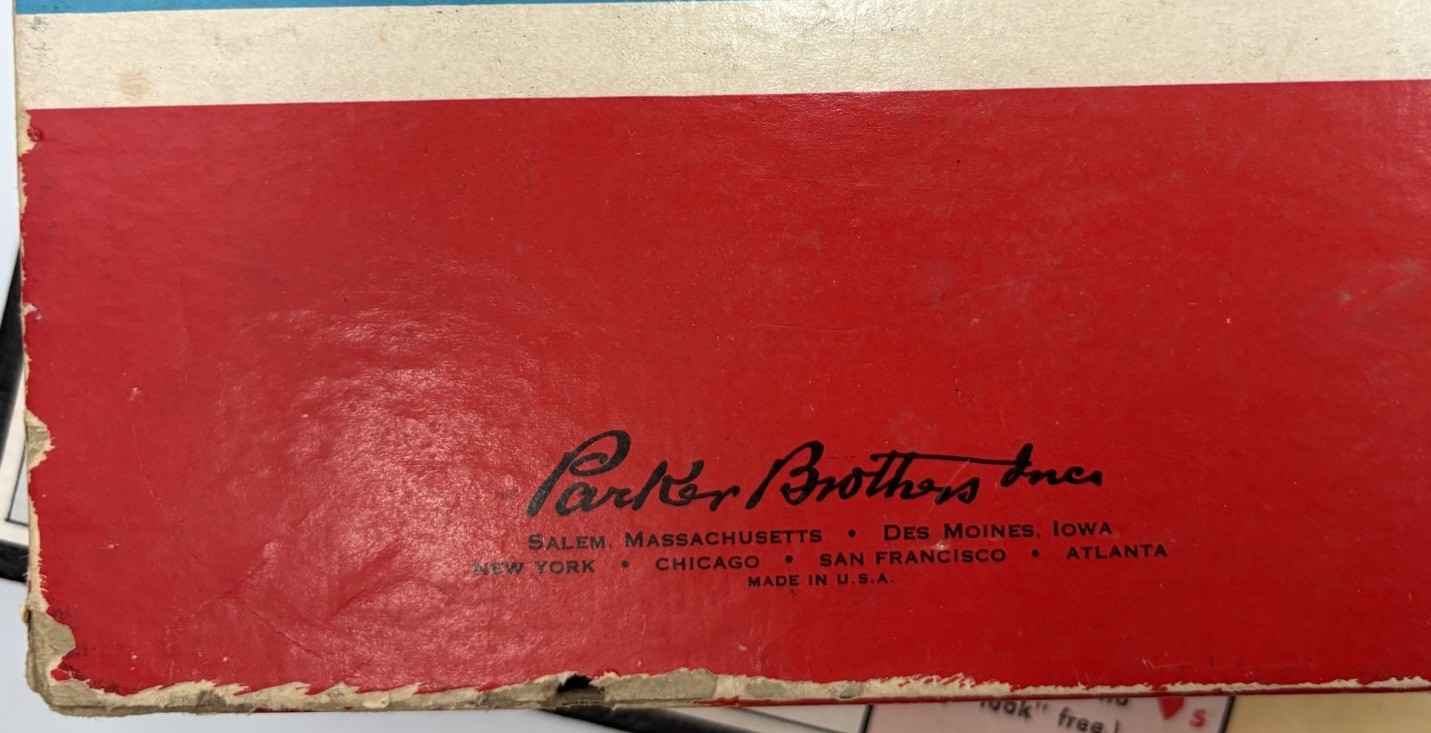 Vintage 1958 Parker Brothers Career Board Game ~ Family Fame Fortune Happiness