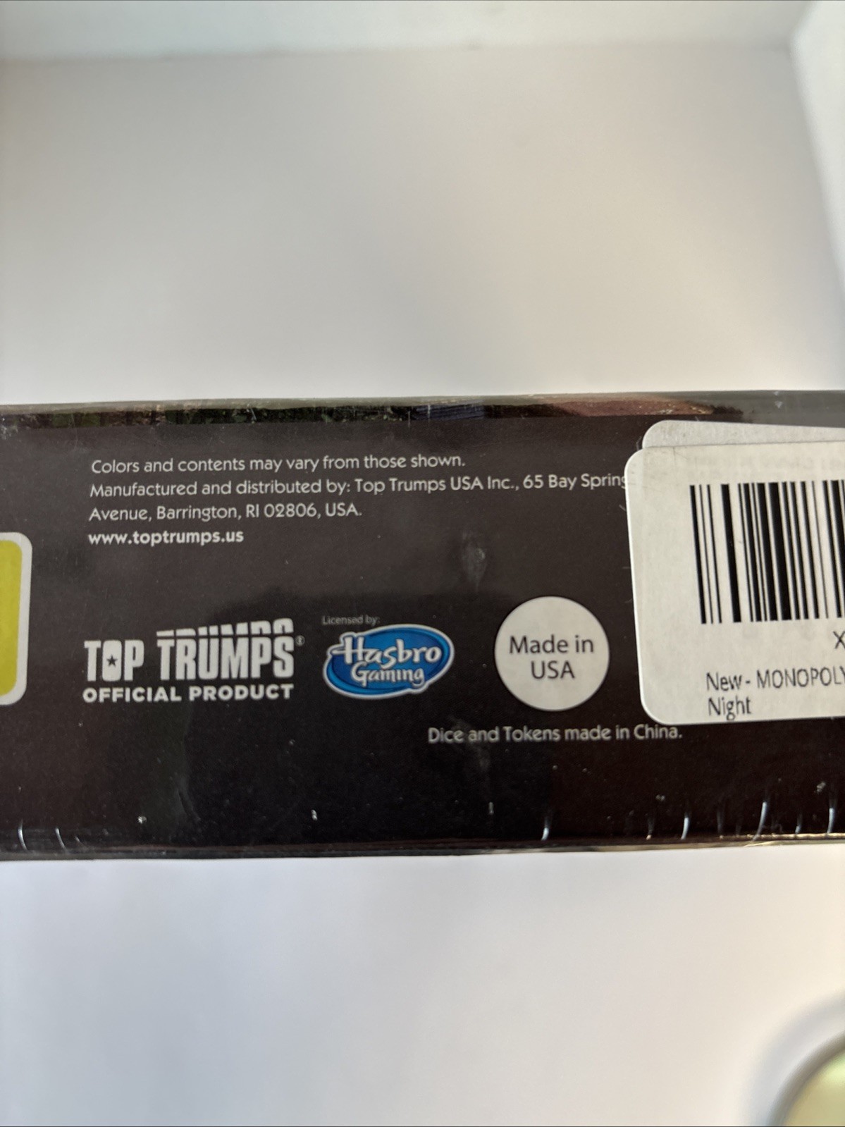 Monopoly Brooklyn Edition Sealed NIB Hasbro Top Trumps Made In USA
