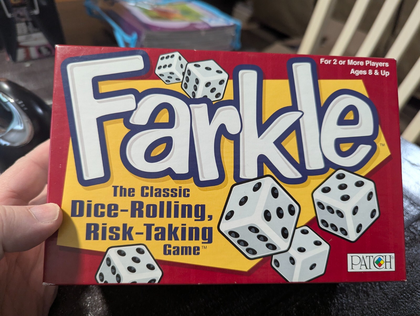 FARKLE Patch Games Edition Classic Dice Game By Patch 100% COMPLETE 2007 Box