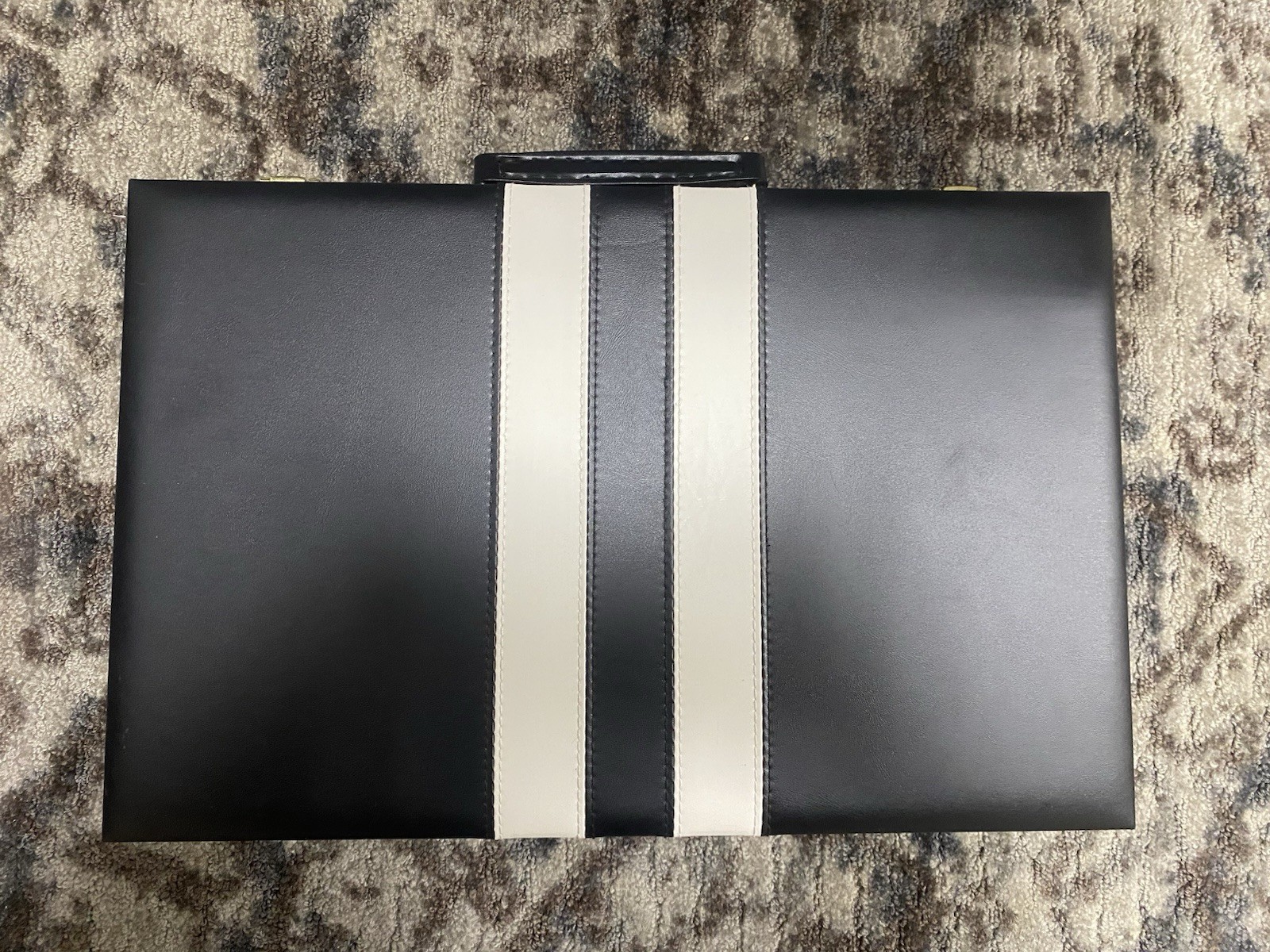Black And White Backgammon Board Game