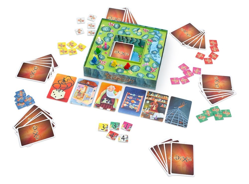 new sealed Диксит DIXIT Russian version storytelling board game Libellud Ages 8+
