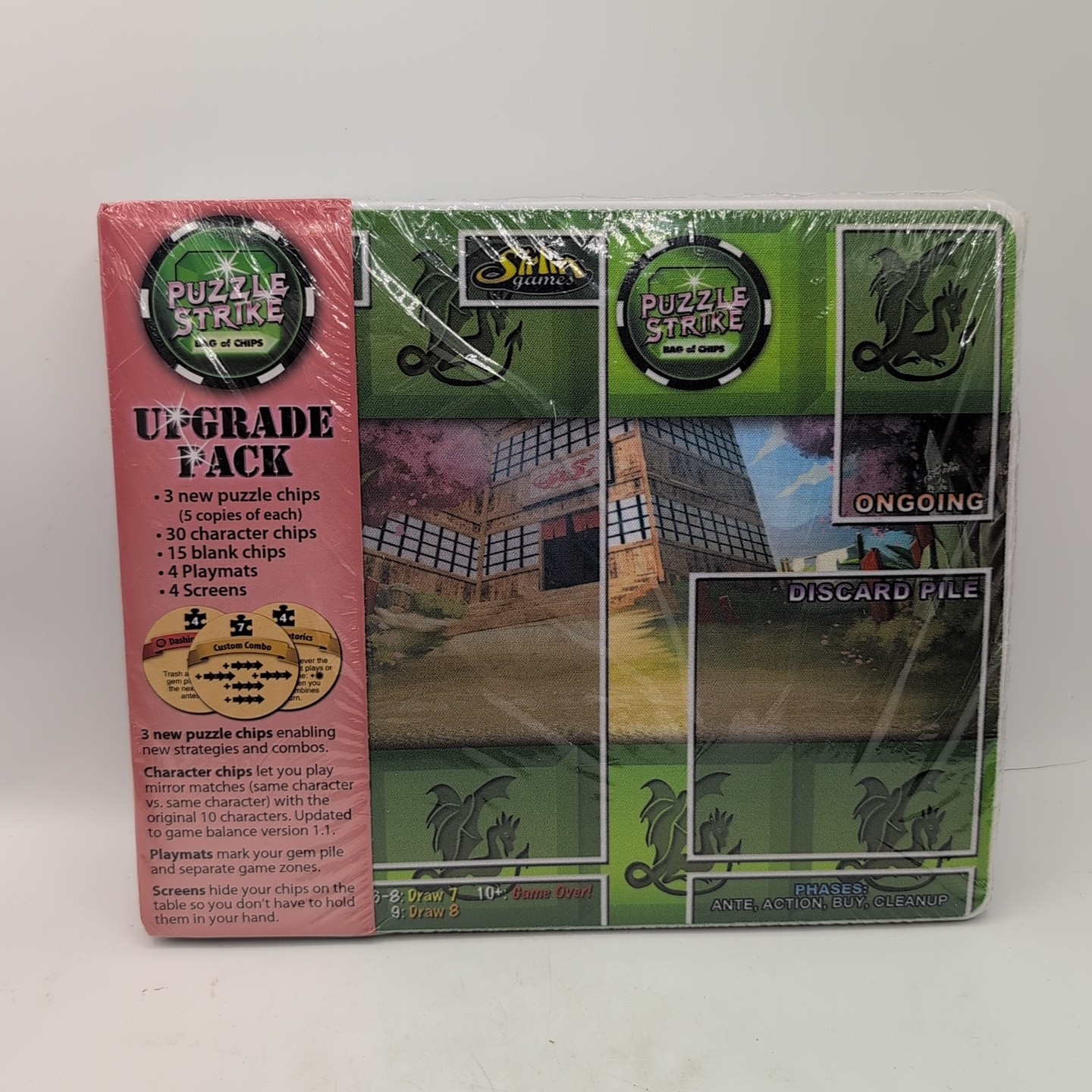 Puzzle Strike Bag Of Chips Upgrade Pack SEALED Sirlin Games