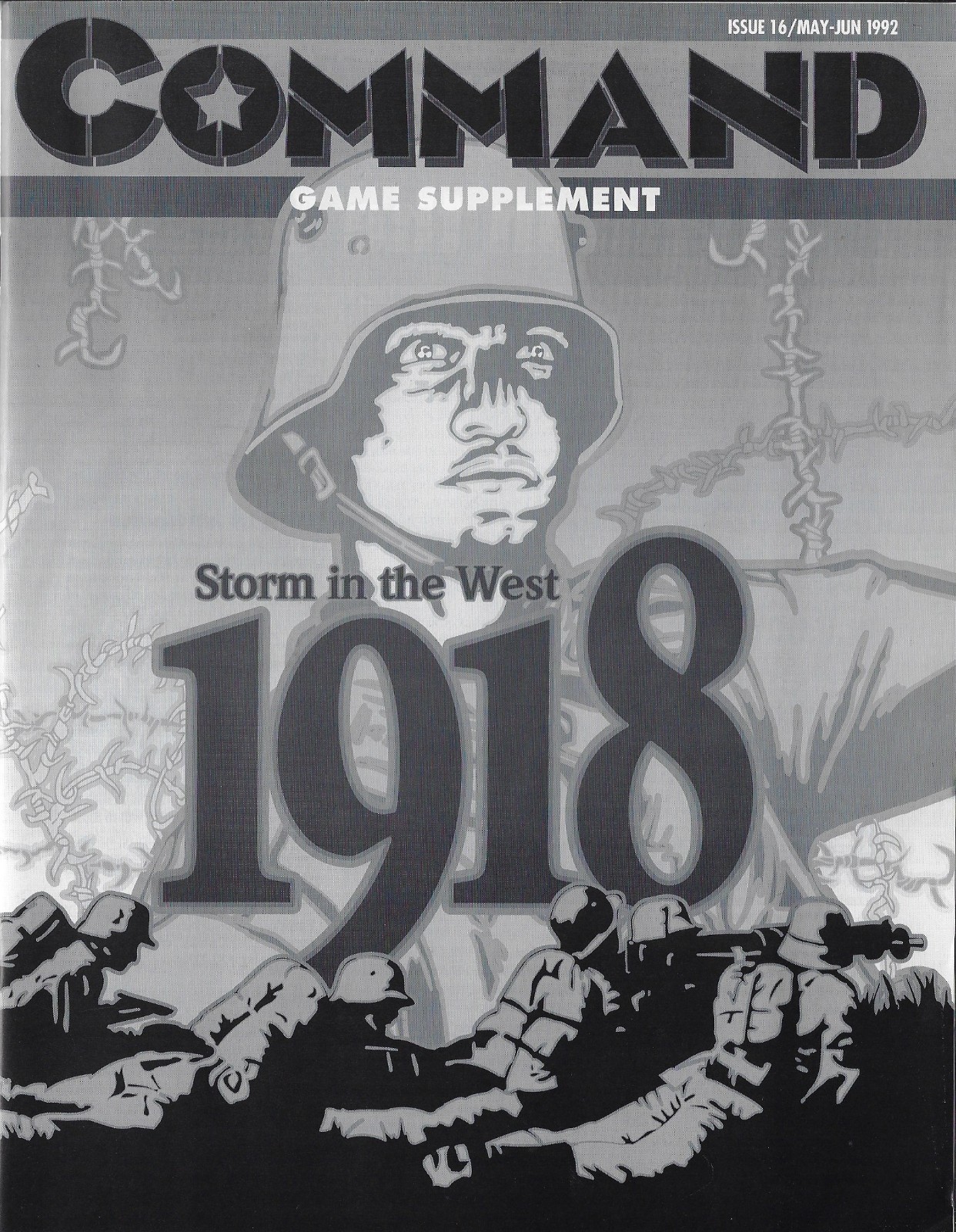 Command Magazine #16 1918 Storm in the West WWI; Operation Desert Weirdness