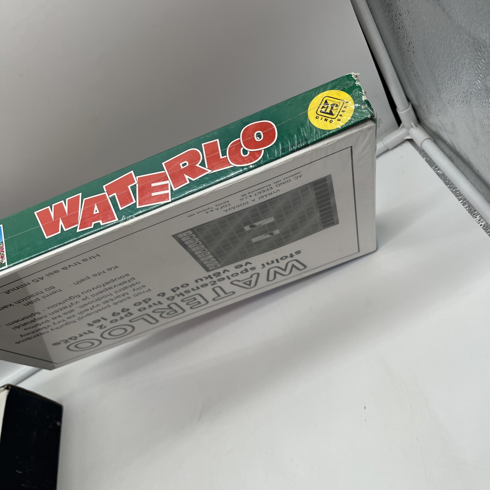 Waterloo Board Game New Box Damage Czech? Rare?