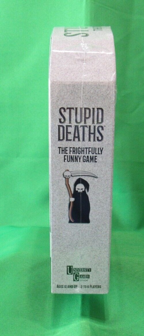 Stupid Deaths The Frightfully Funny Game Ages 12 And Up 2-6 Players New Sealed