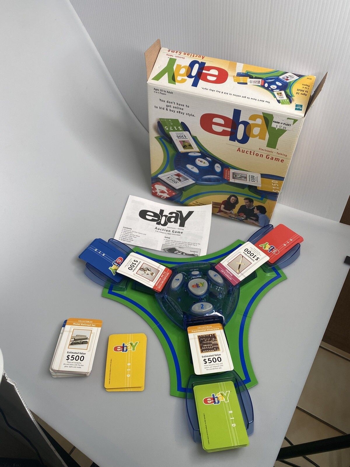 eBay Auction Game – VTG 2001 Hasbro – Electronic Talking, Excellent Condition-